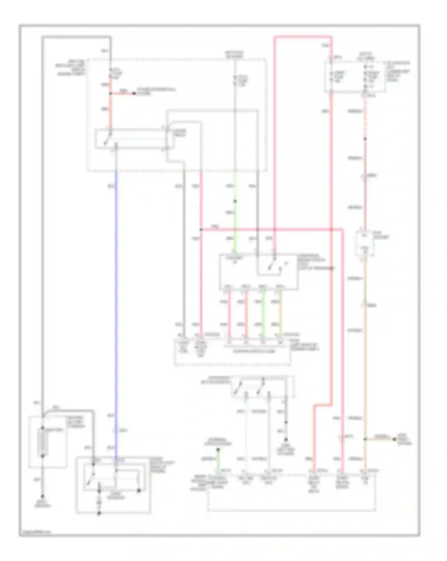 Sportage Kia III (2010-2014): 2.0l, starting circuit, with smart key