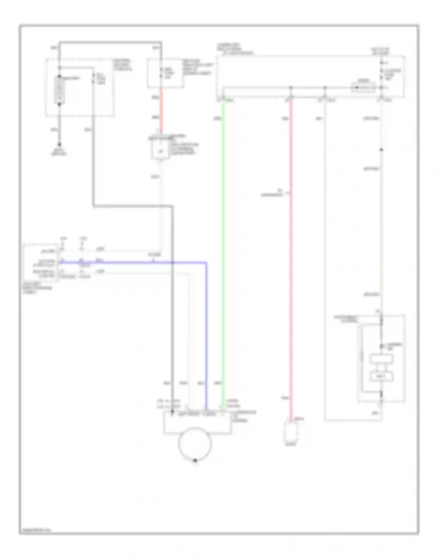 Sportage Kia III (2010-2014): 2.4l, charging circuit