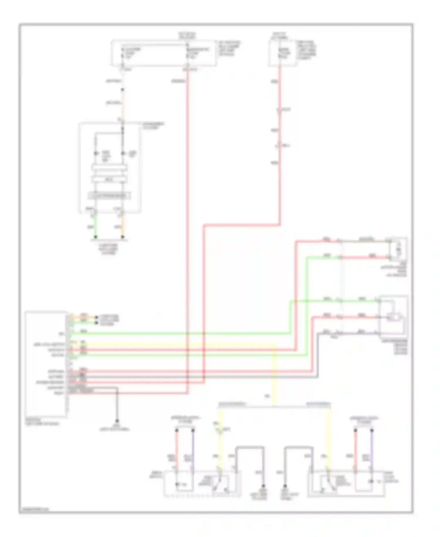 Sportage Kia III (2010-2014): 2.4l, 4wd circuit