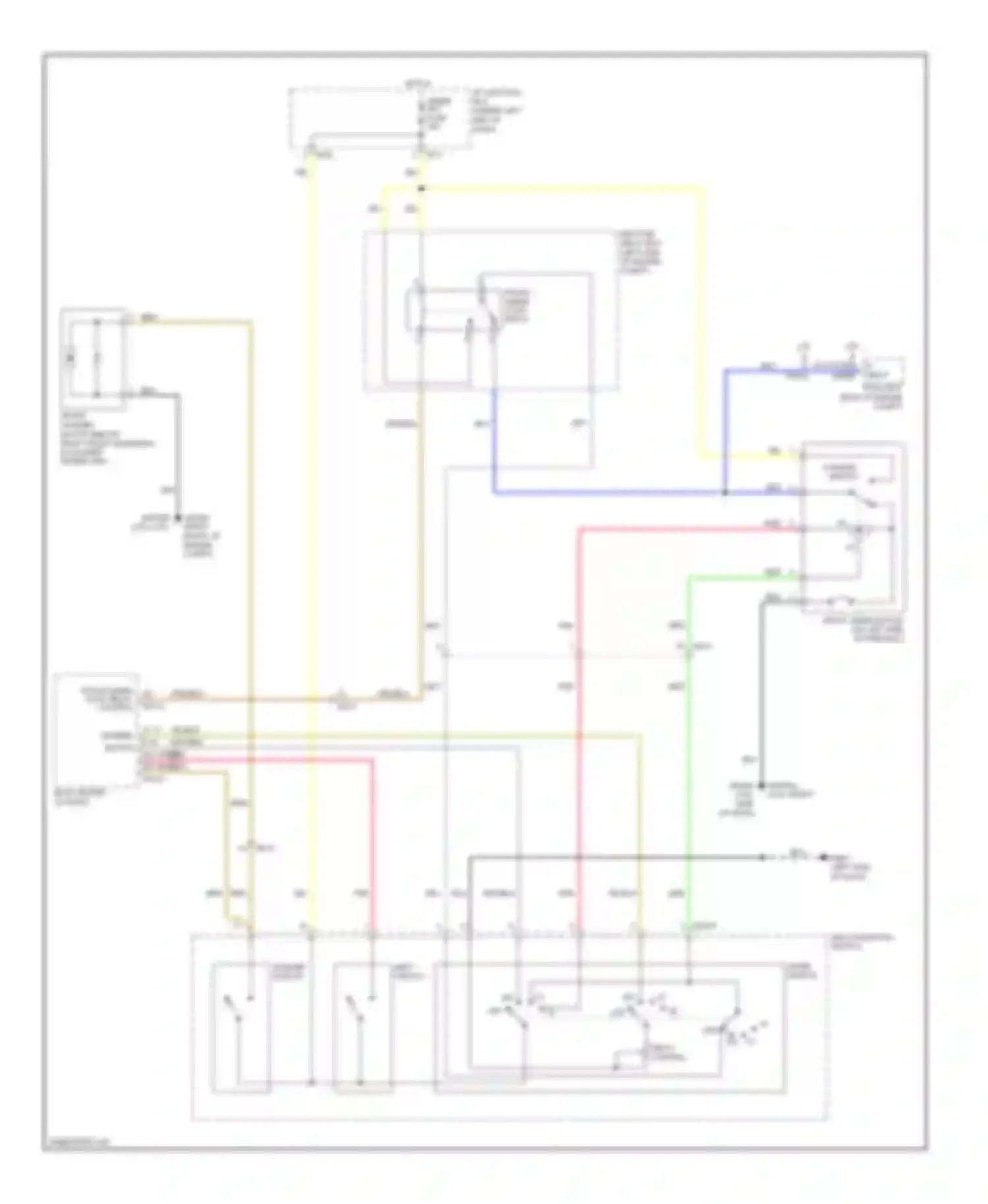 Sportage Kia III (2010-2014): Front wiper/washer circuit