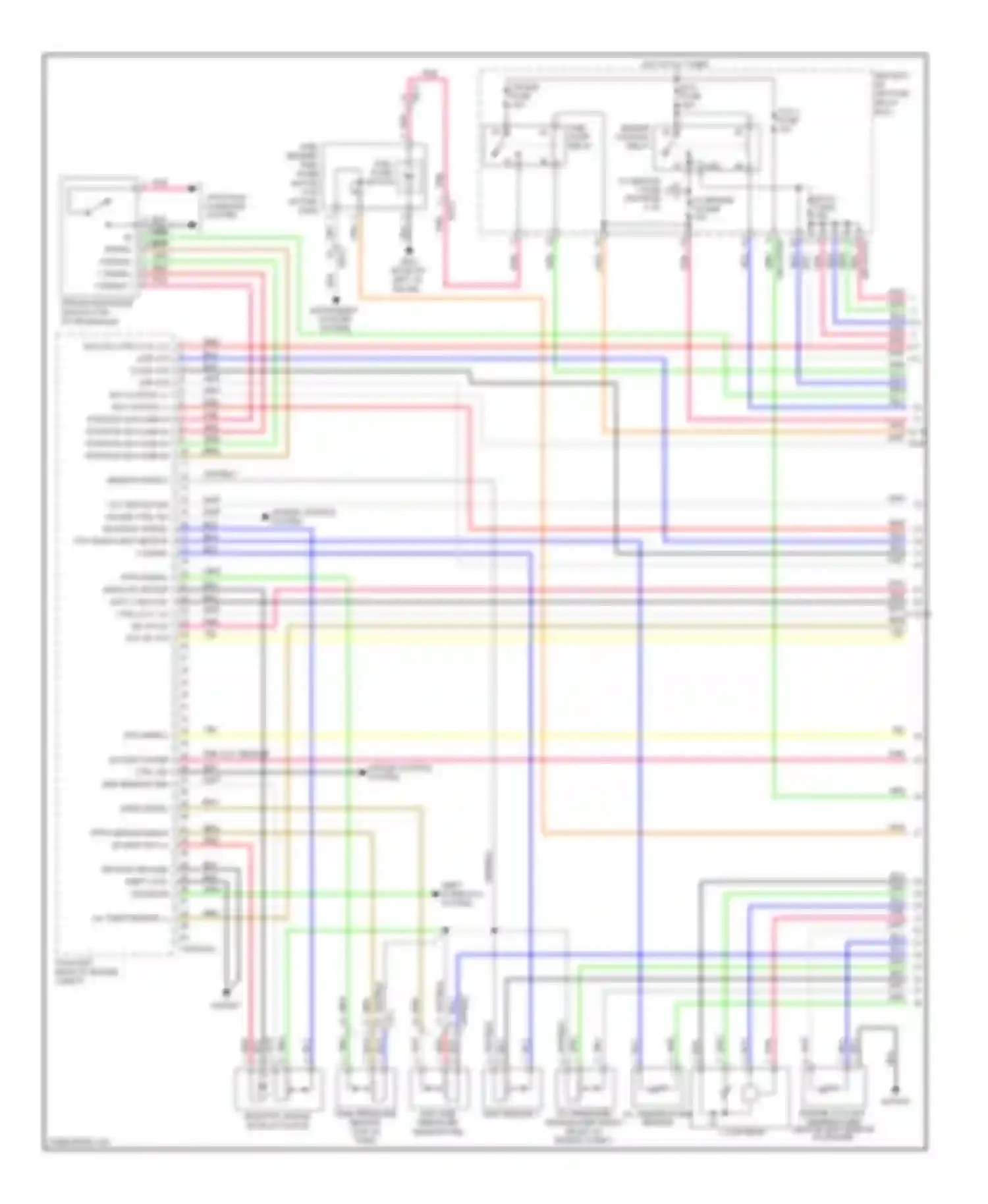 Wiring diagram 3 9 on/start in signal 4 signal 3 signal 2 signal 1 for Kia Sportage III (2010-2014) (1 of 1)