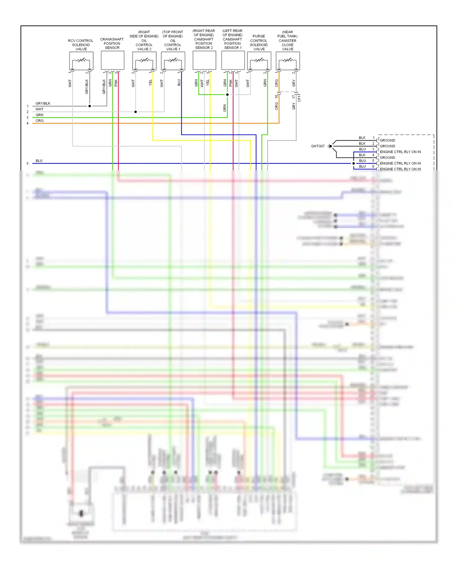Wiring diagram ccv ctrl for Kia Sportage III (2010-2014) (1 of 1)