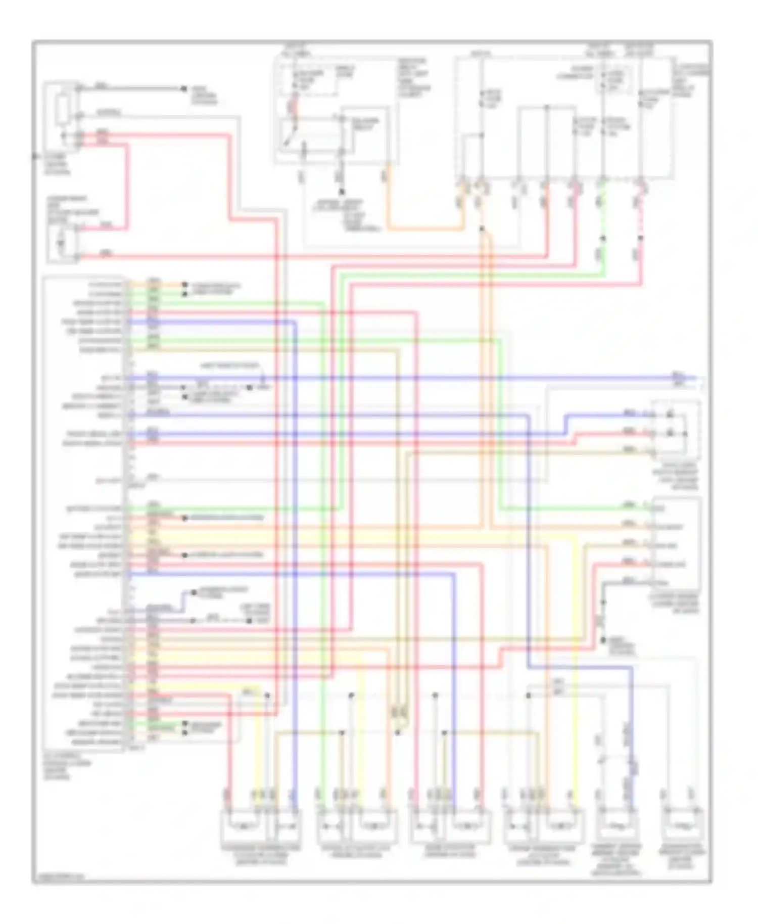 Wiring diagram computer data lines system for Kia Sportage III (2010-2014) (7 of 47)