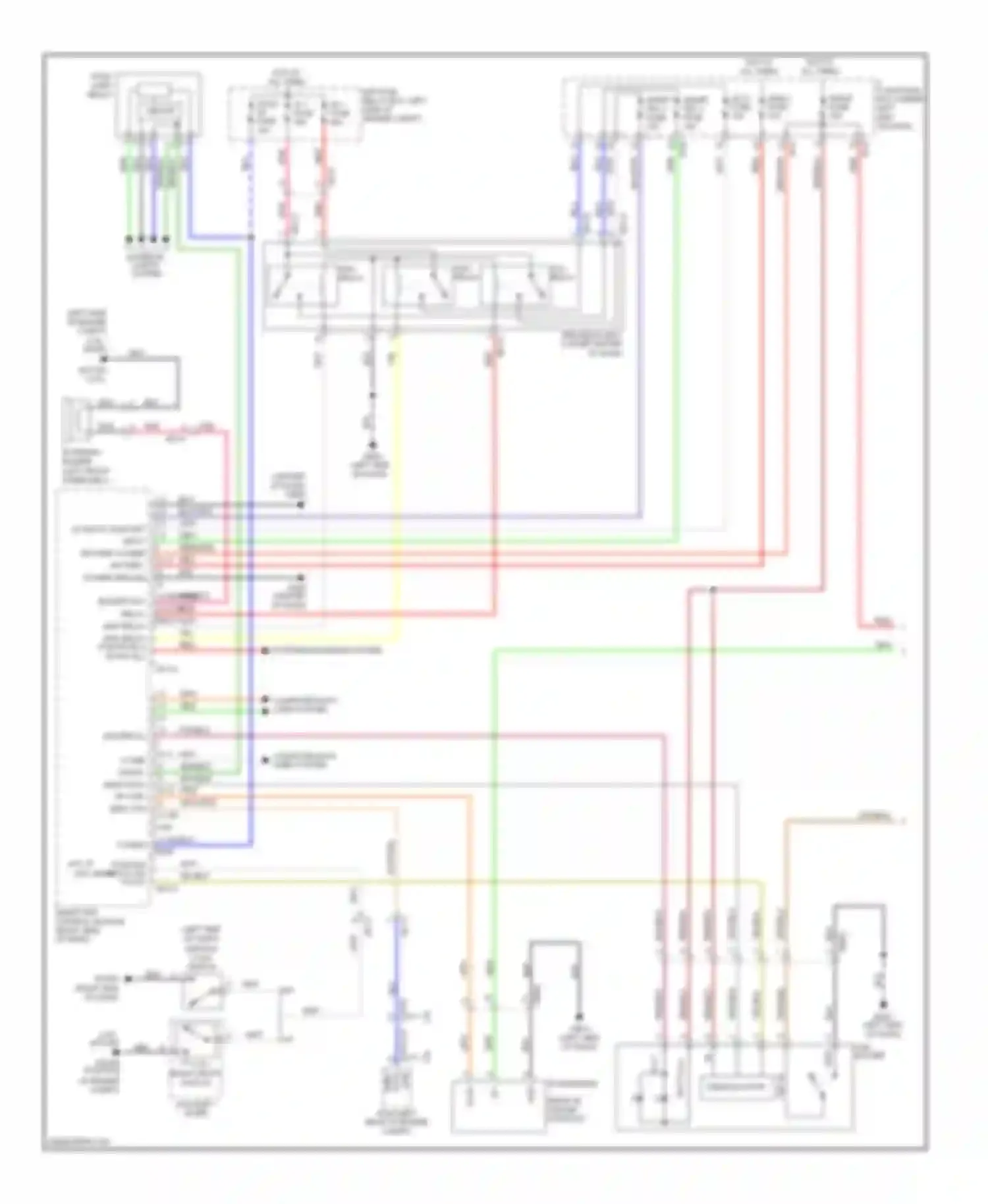 Wiring diagram computer data lines system for Kia Sportage III (2010-2014) (2 of 47)