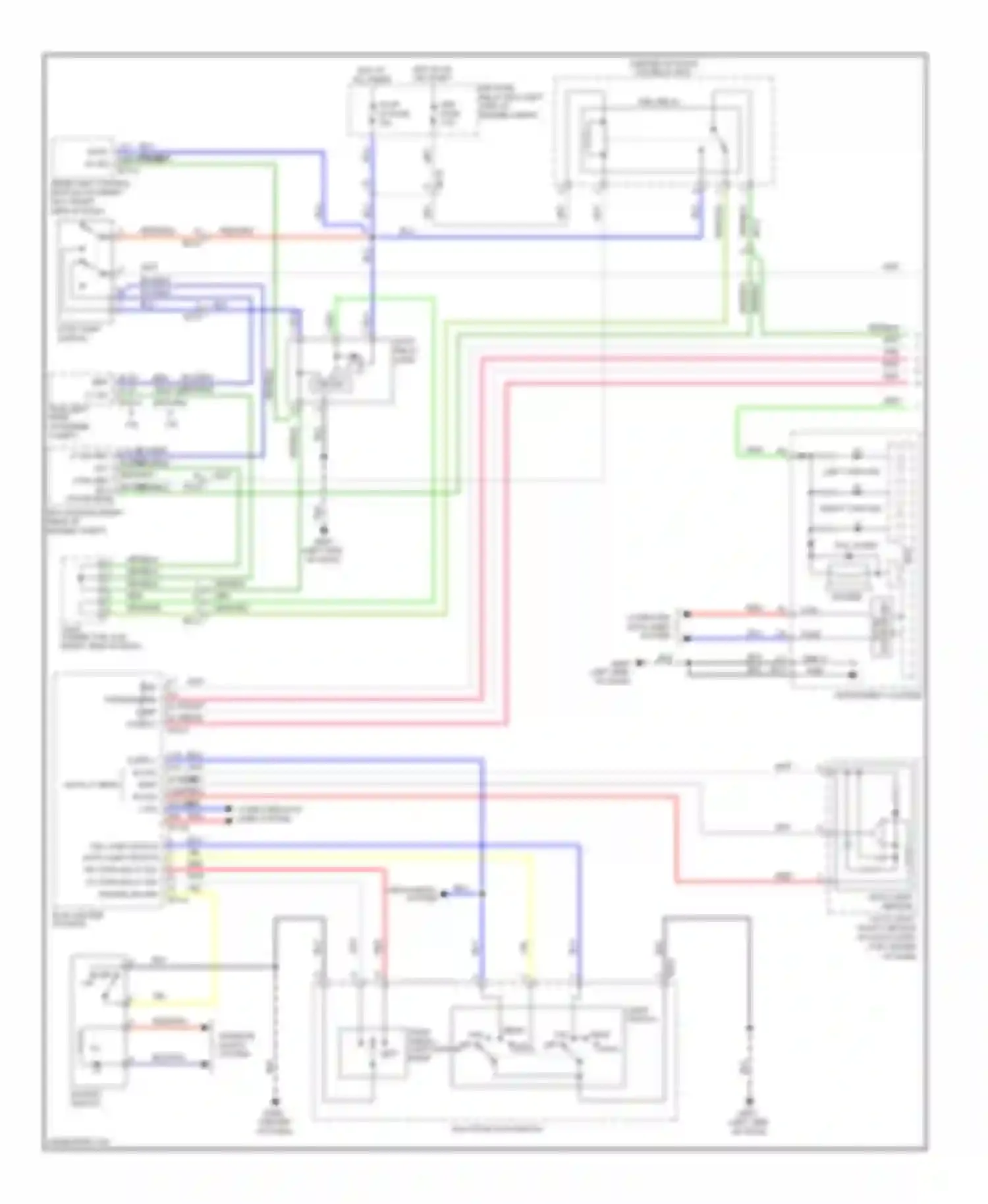 Wiring diagram computer data lines system for Kia Sportage III (2010-2014) (22 of 47)