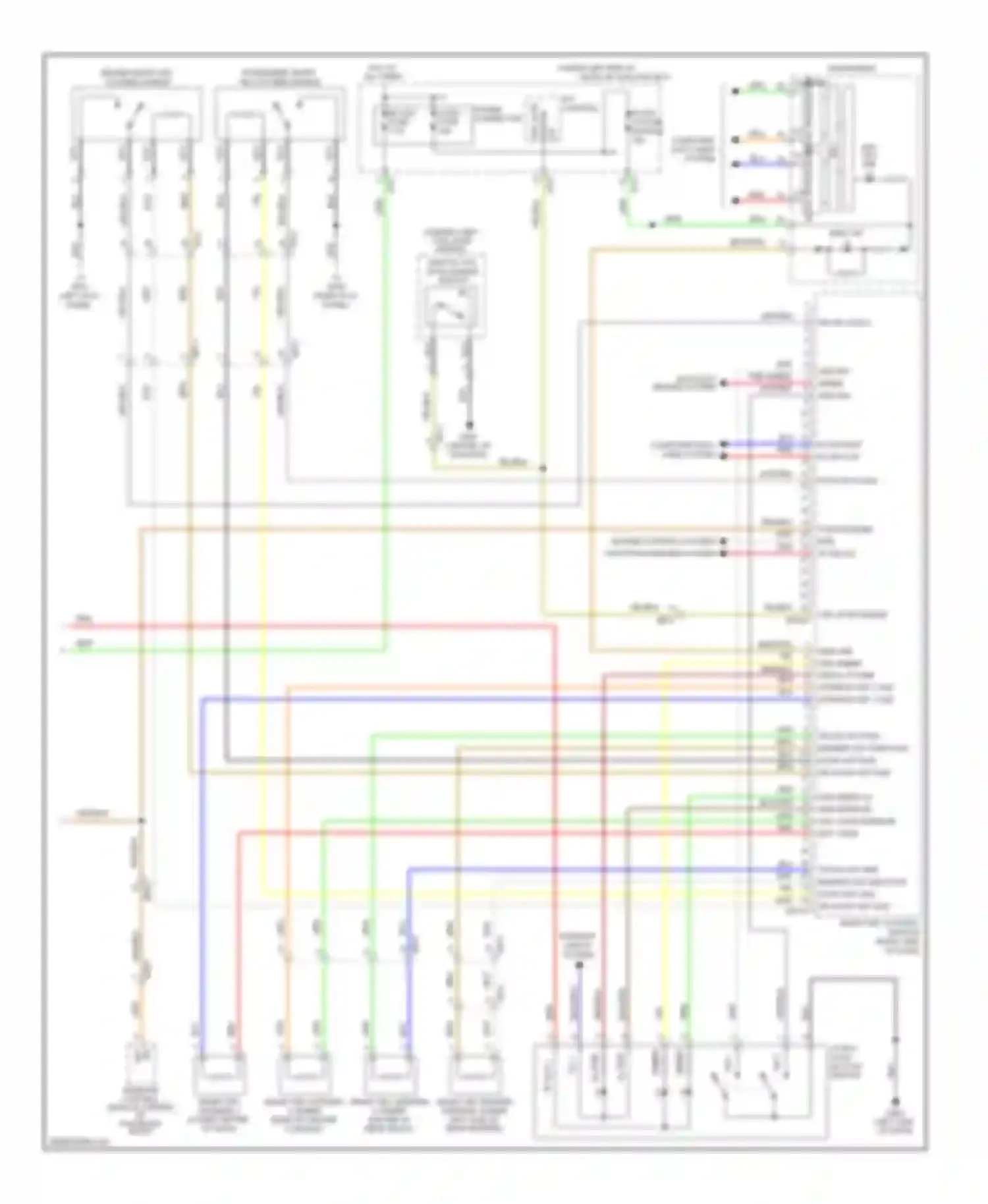 Wiring diagram computer data lines system for Kia Sportage III (2010-2014) (3 of 47)