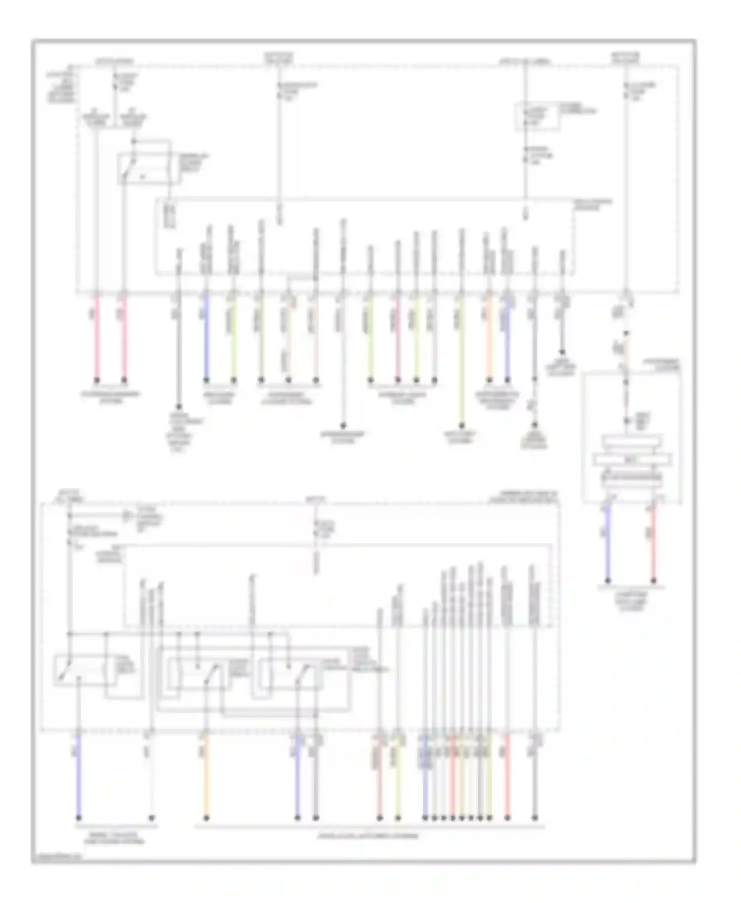 Wiring diagram computer data lines system for Kia Sportage III (2010-2014) (19 of 47)