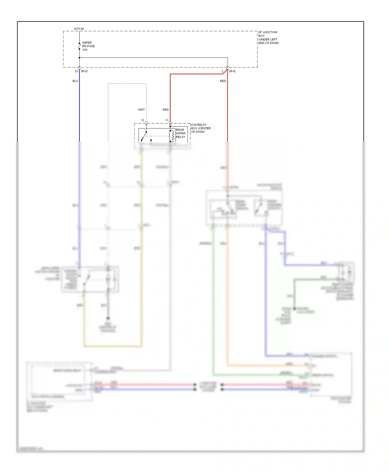 Wiring diagram i/p-e for Kia Sportage III (2010-2014) (49 of 50)