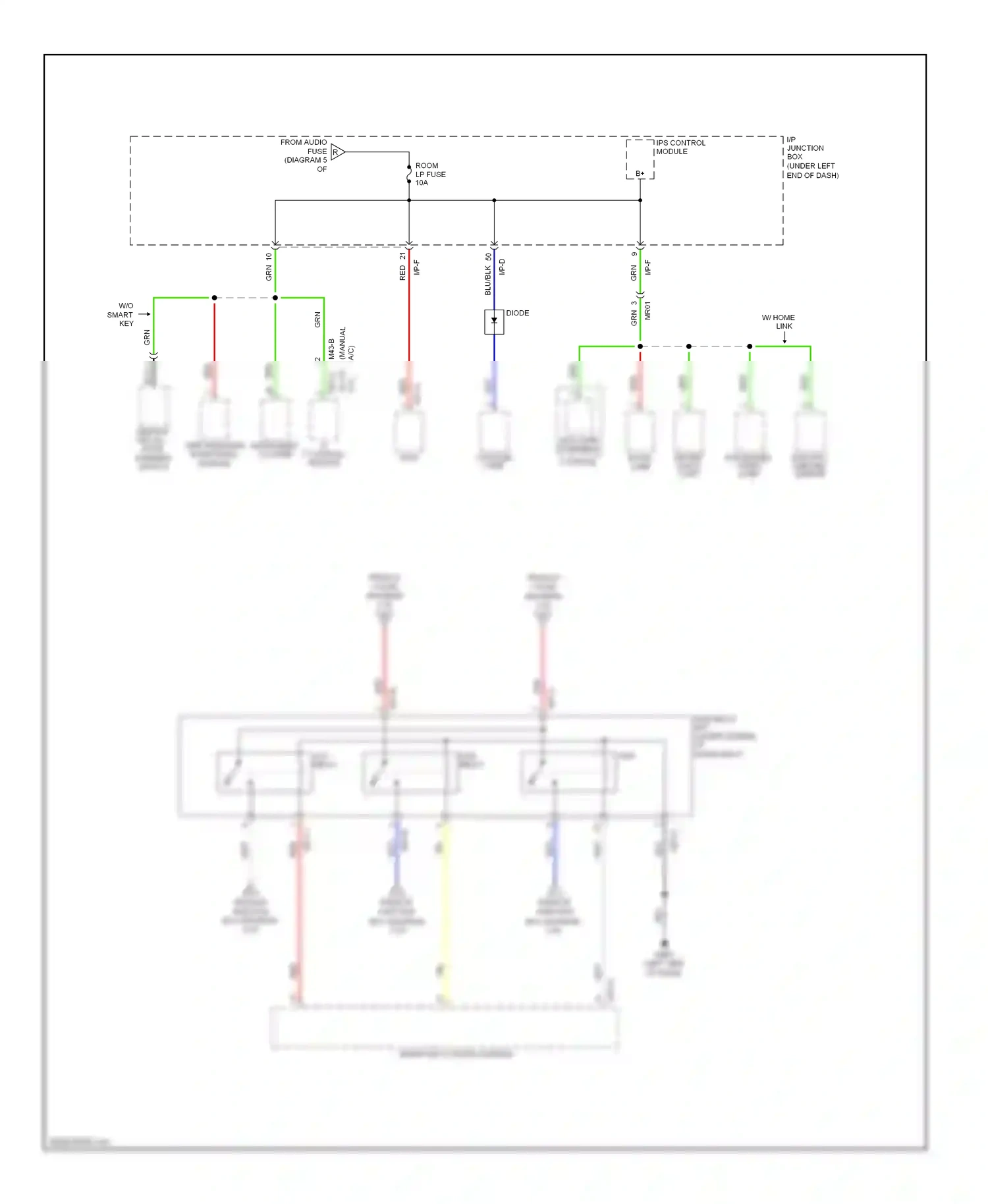 Wiring diagram ips control module for Kia Sportage III (2010-2014) (15 of 19)