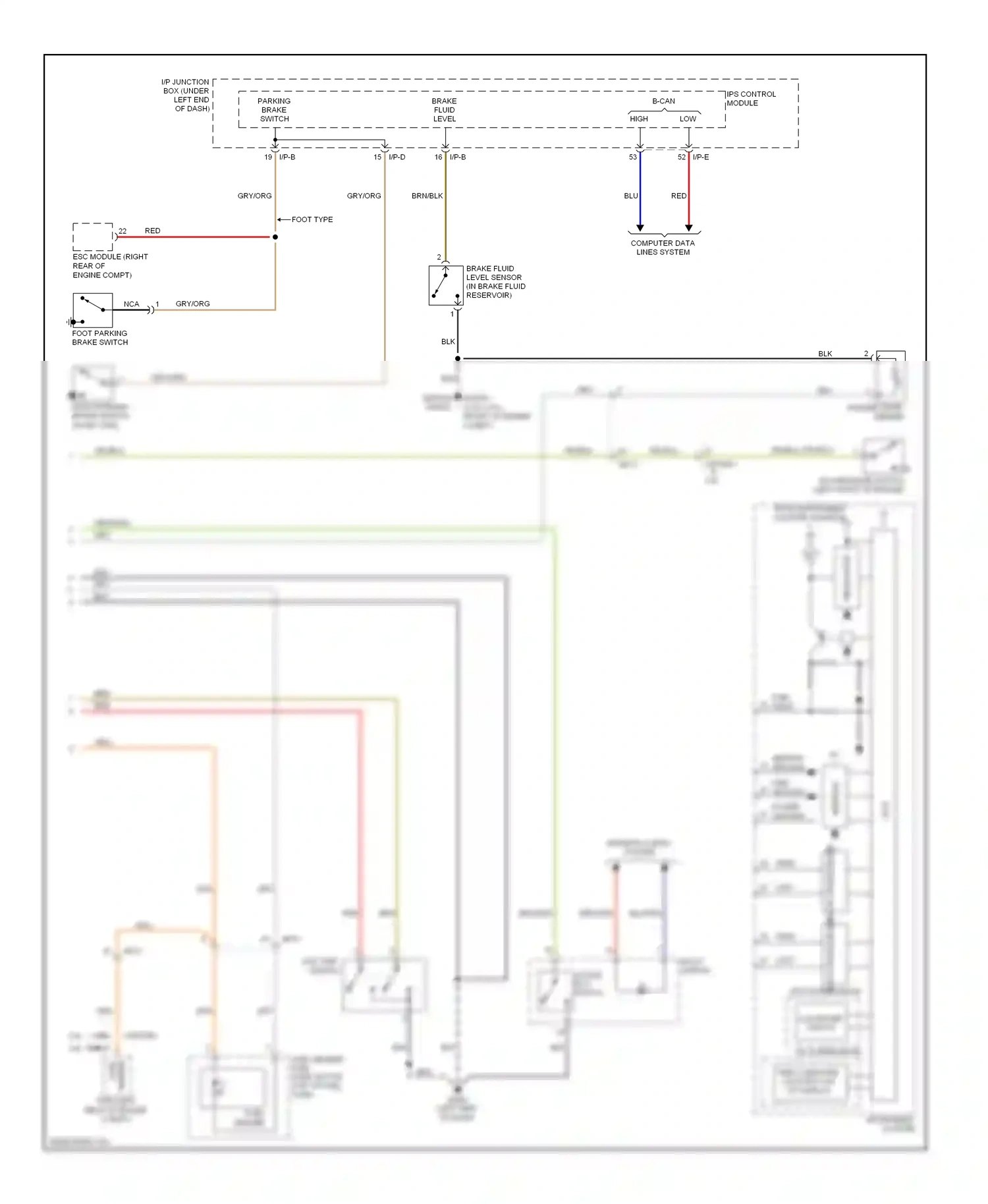 Wiring diagram ips control module for Kia Sportage III (2010-2014) (13 of 19)