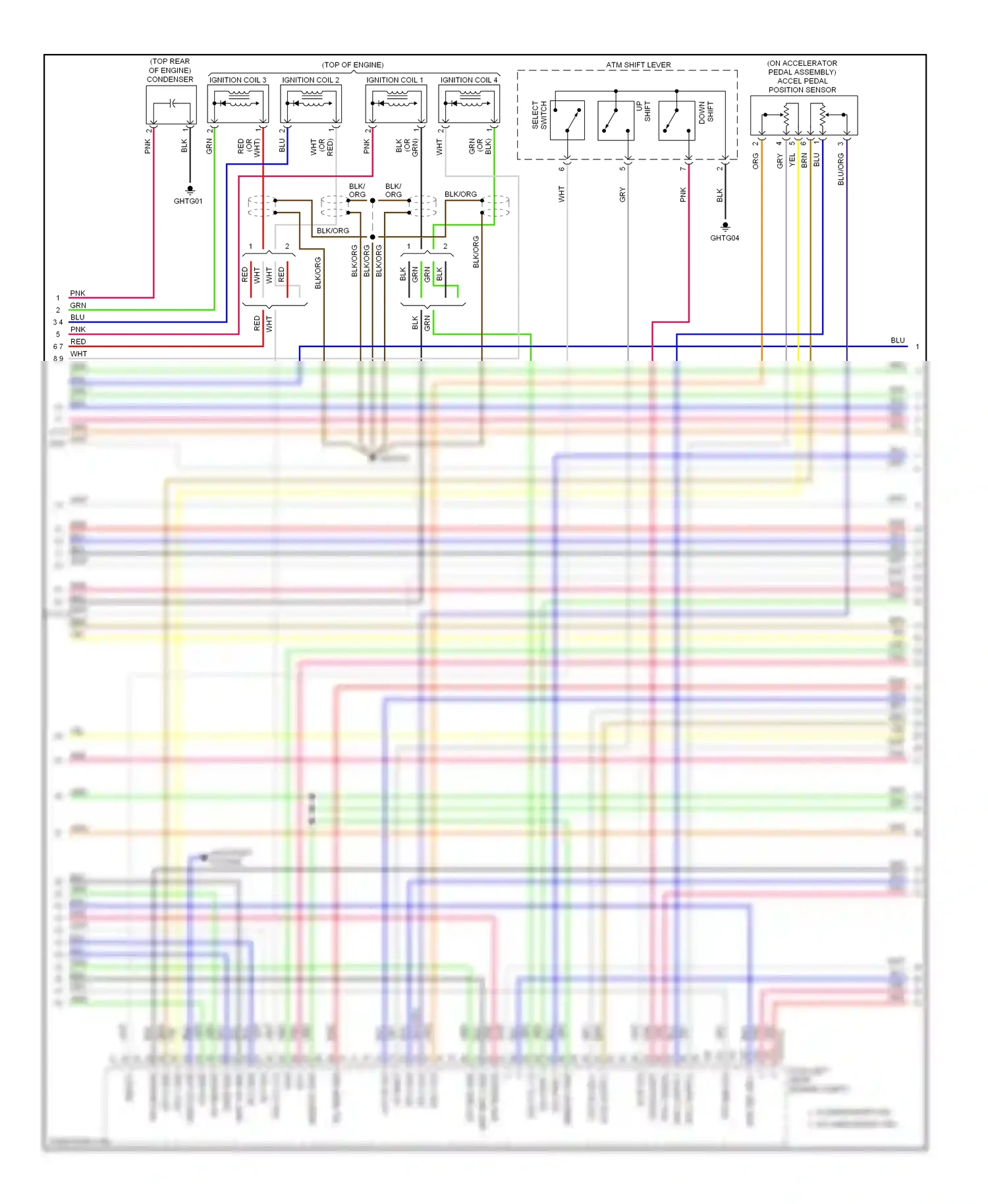 Wiring diagram map sensor for Kia Sportage III (2010-2014) (1 of 1)