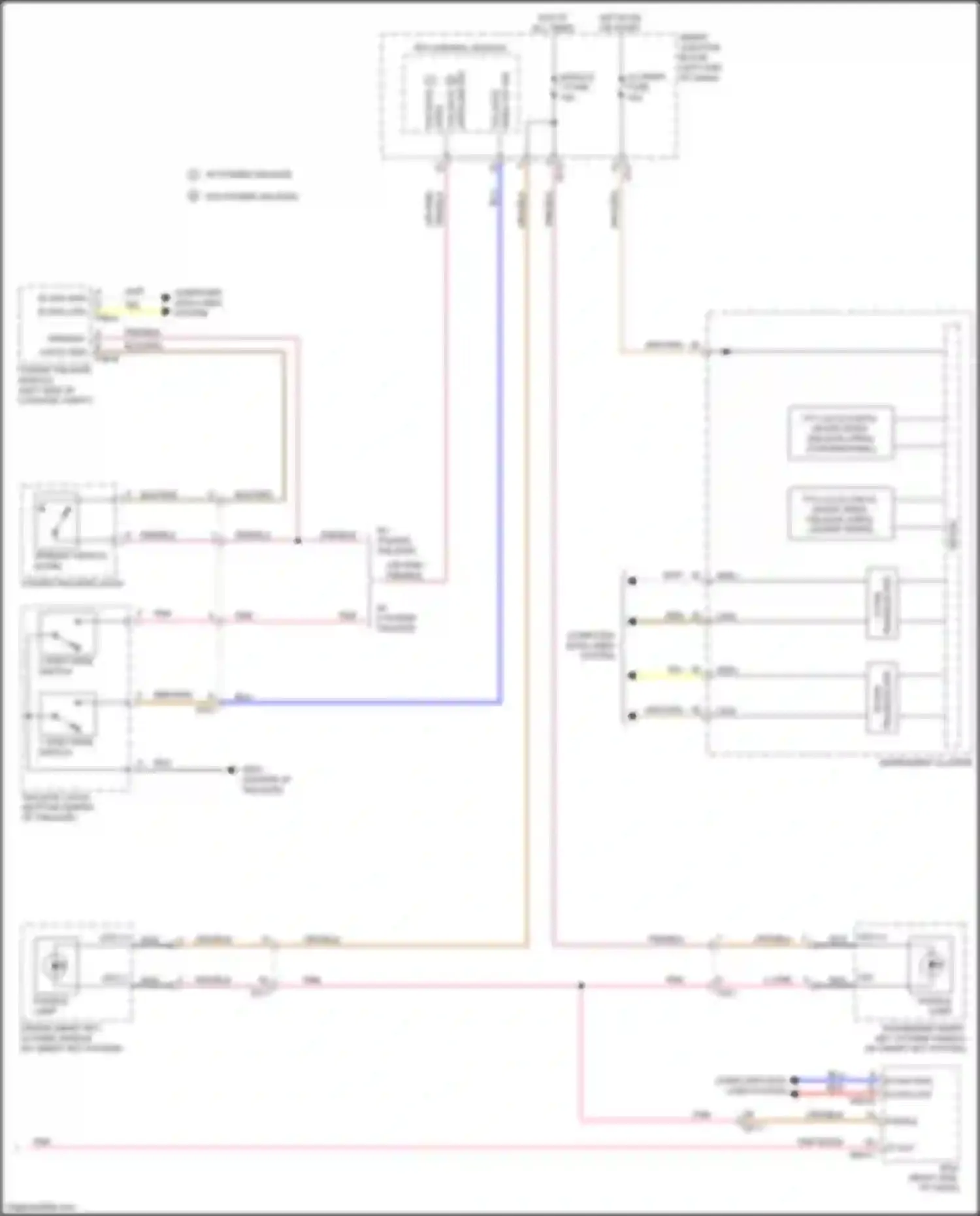 Wiring diagram computer data lines system for Kia Sportage IV facelift (2018-2022) (22 of 72)
