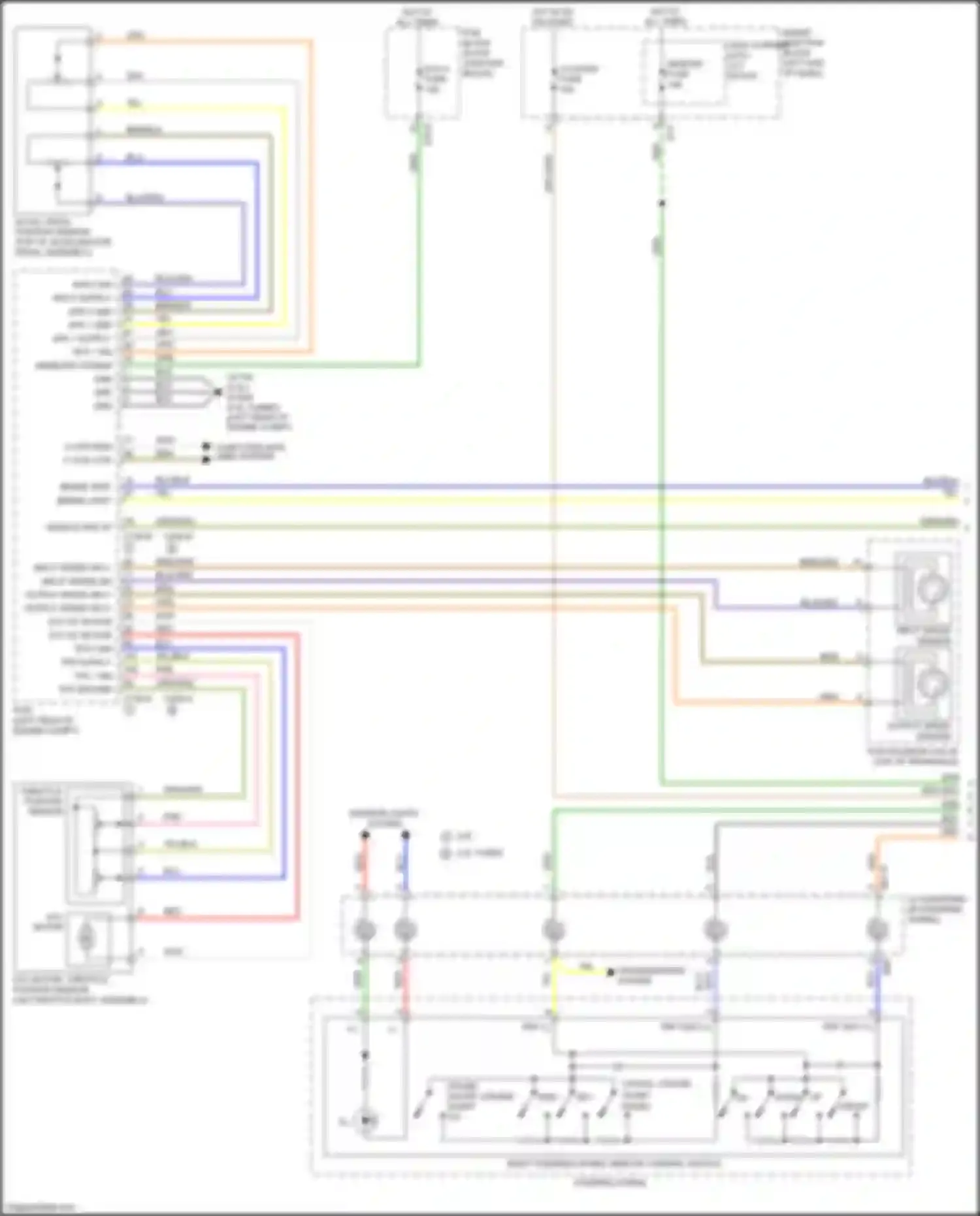 Wiring diagram computer data lines system for Kia Sportage IV facelift (2018-2022) (43 of 72)