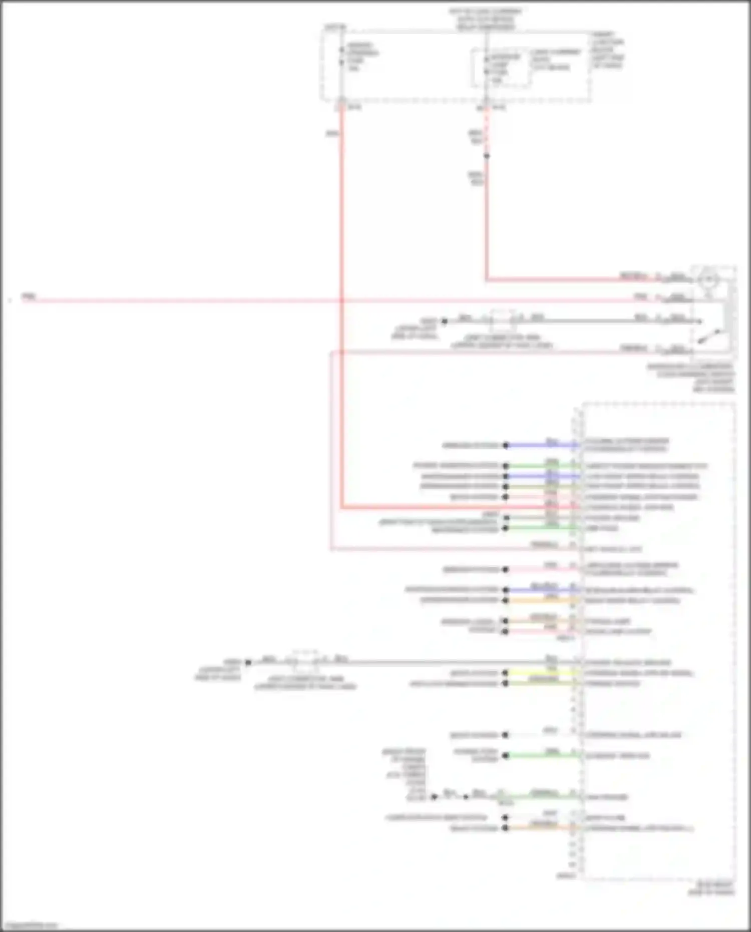Wiring diagram computer data lines system for Kia Sportage IV facelift (2018-2022) (42 of 72)