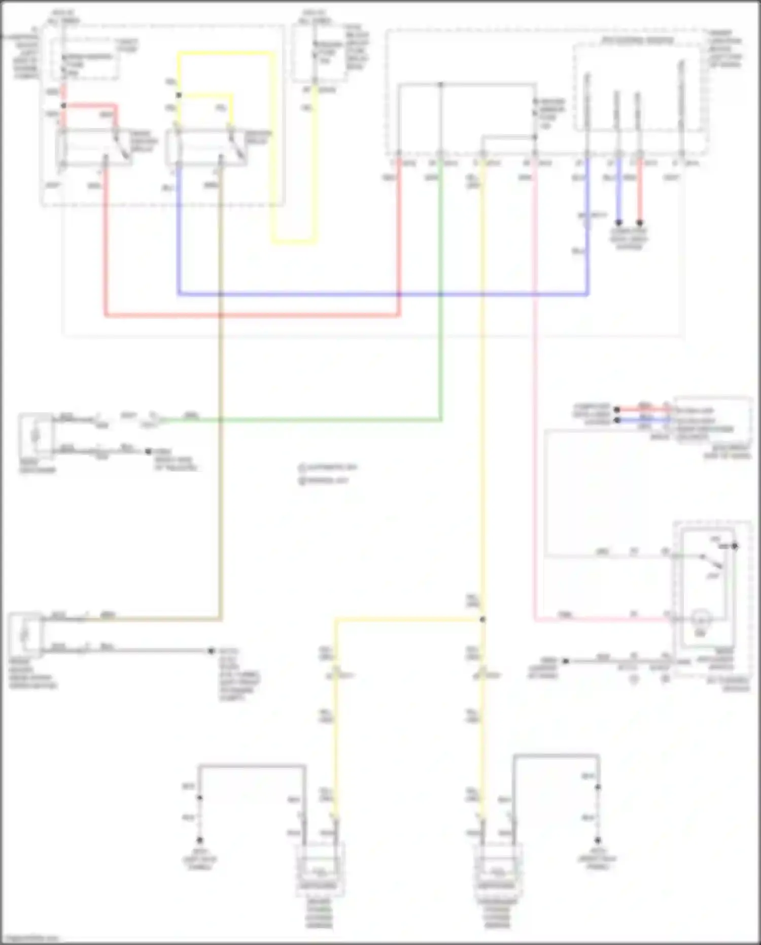 Wiring diagram computer data lines system for Kia Sportage IV facelift (2018-2022) (46 of 72)