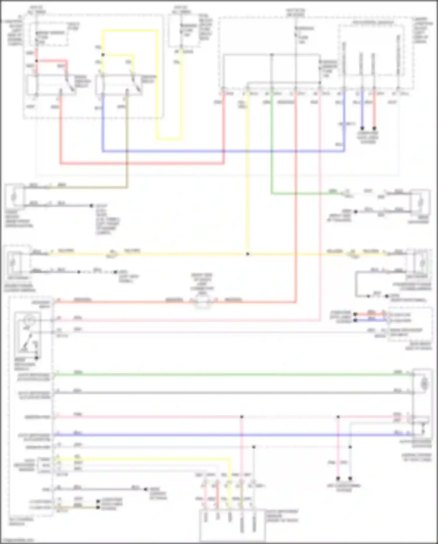 Wiring diagram computer data lines system for Kia Sportage IV facelift (2018-2022) (45 of 72)