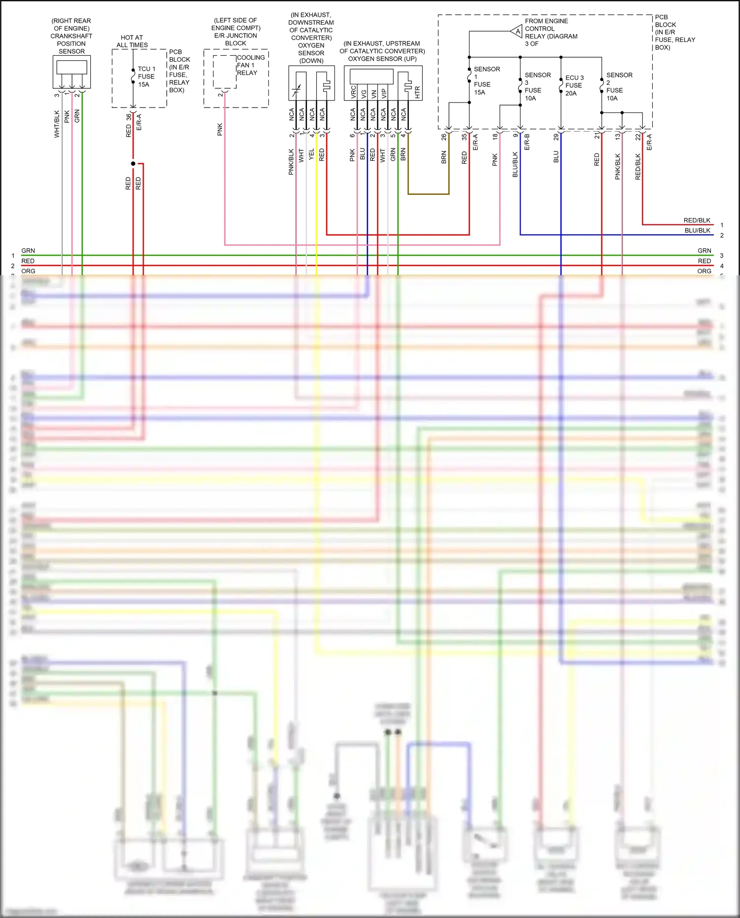 Wiring diagram on/start input for Kia Sportage IV facelift (2018-2022) (26 of 28)