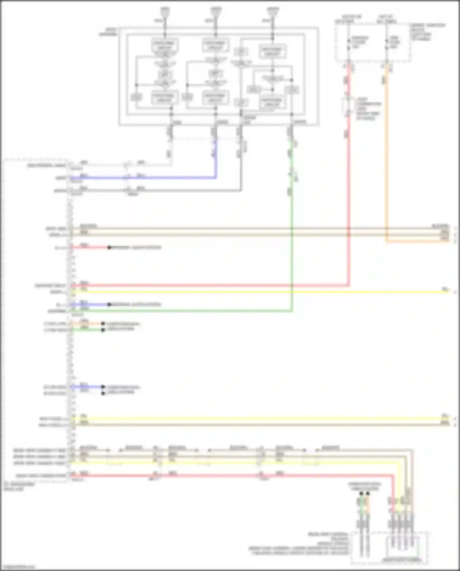 Wiring diagram computer data lines system for Kia Sportage IV (2015-2018) (48 of 79)