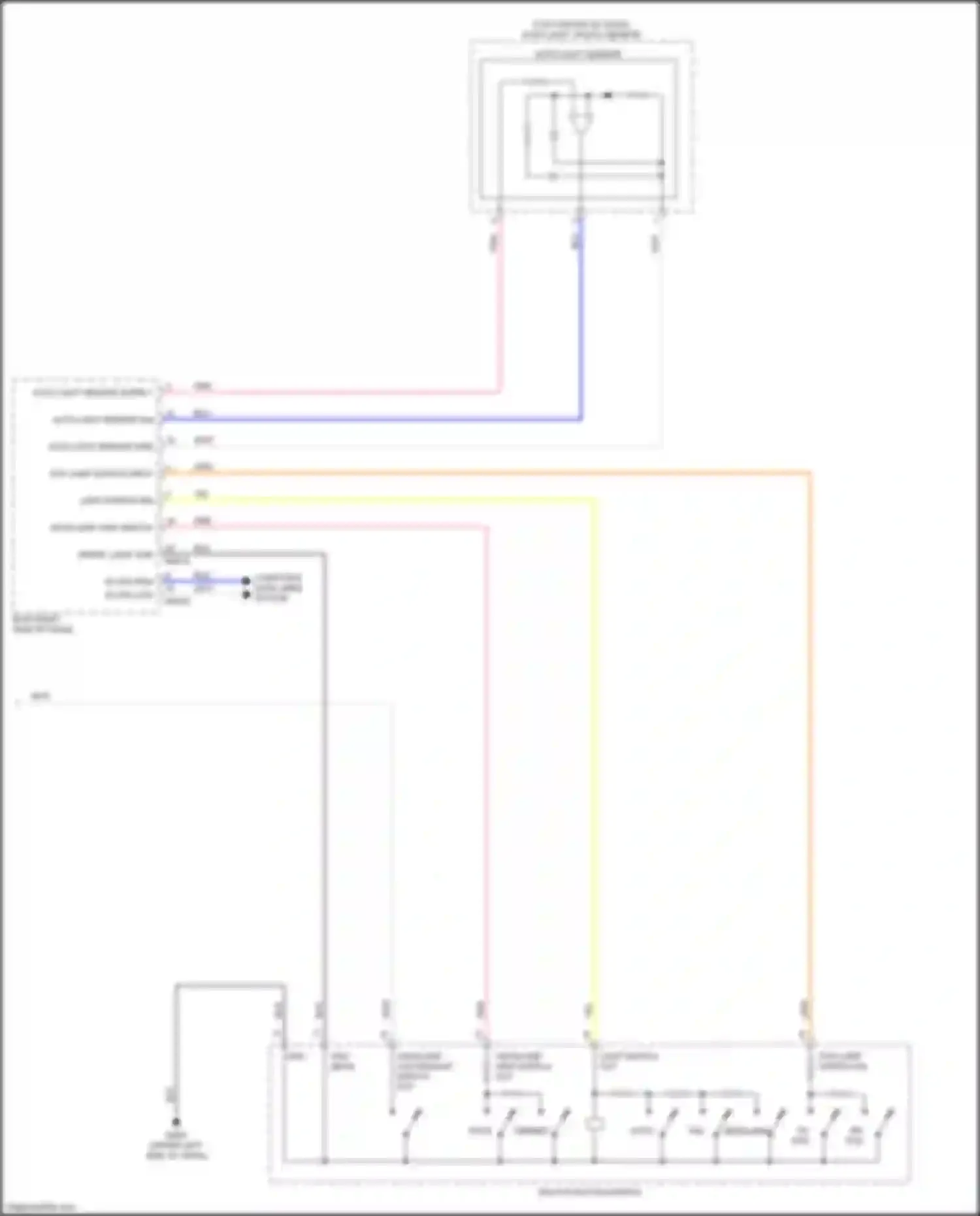 Wiring diagram computer data lines system for Kia Sportage IV (2015-2018) (62 of 79)