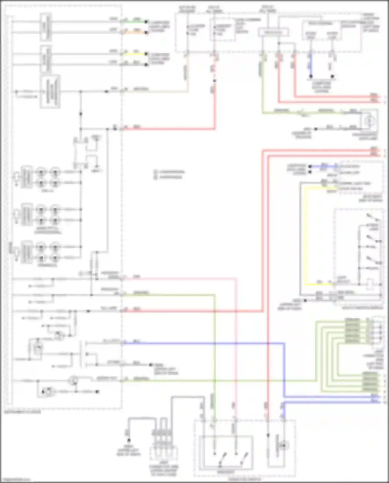 Wiring diagram computer data lines system for Kia Sportage IV (2015-2018) (18 of 79)