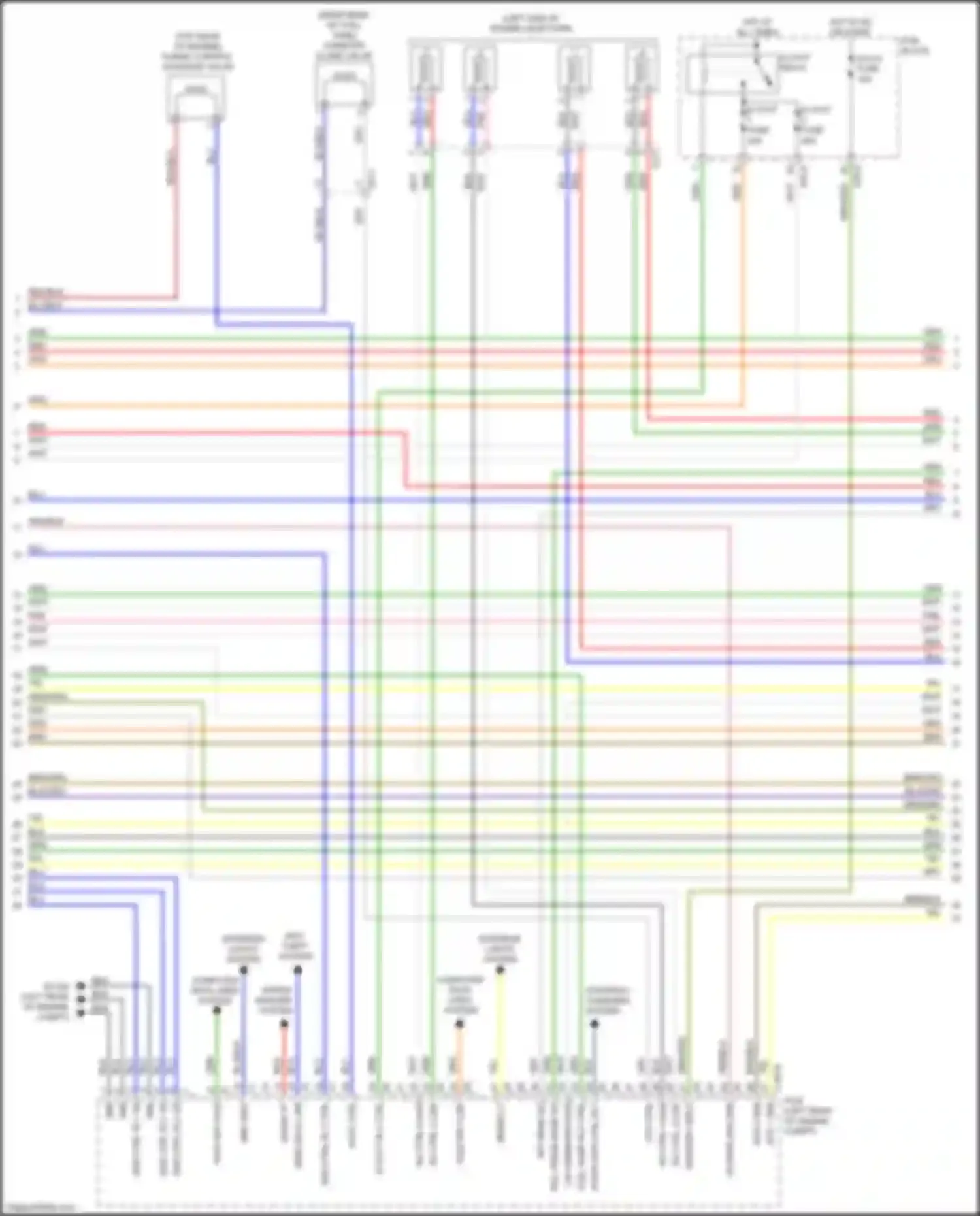 Wiring diagram computer data lines system for Kia Sportage IV (2015-2018) (78 of 79)