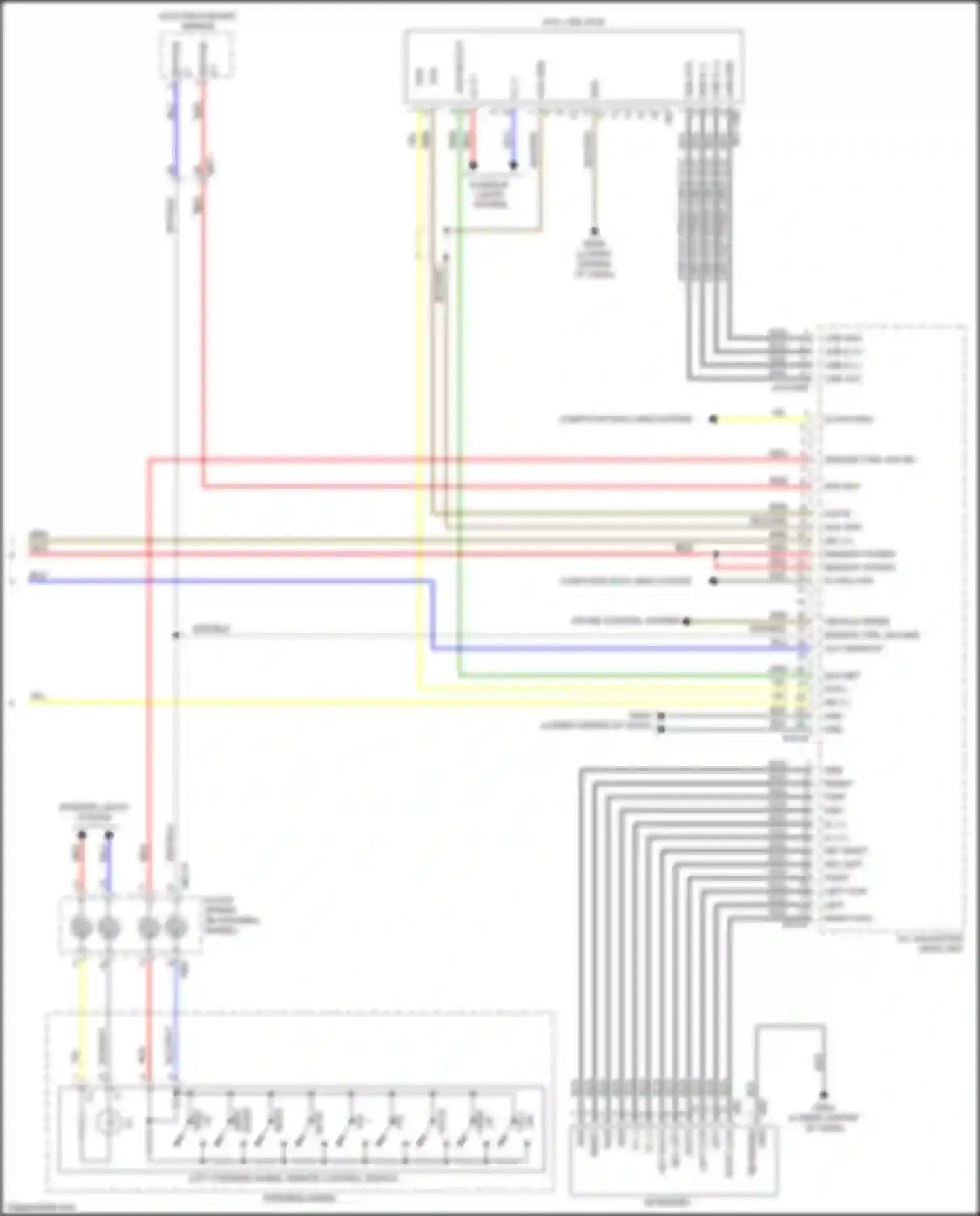 Wiring diagram computer data lines system for Kia Sportage IV (2015-2018) (44 of 79)