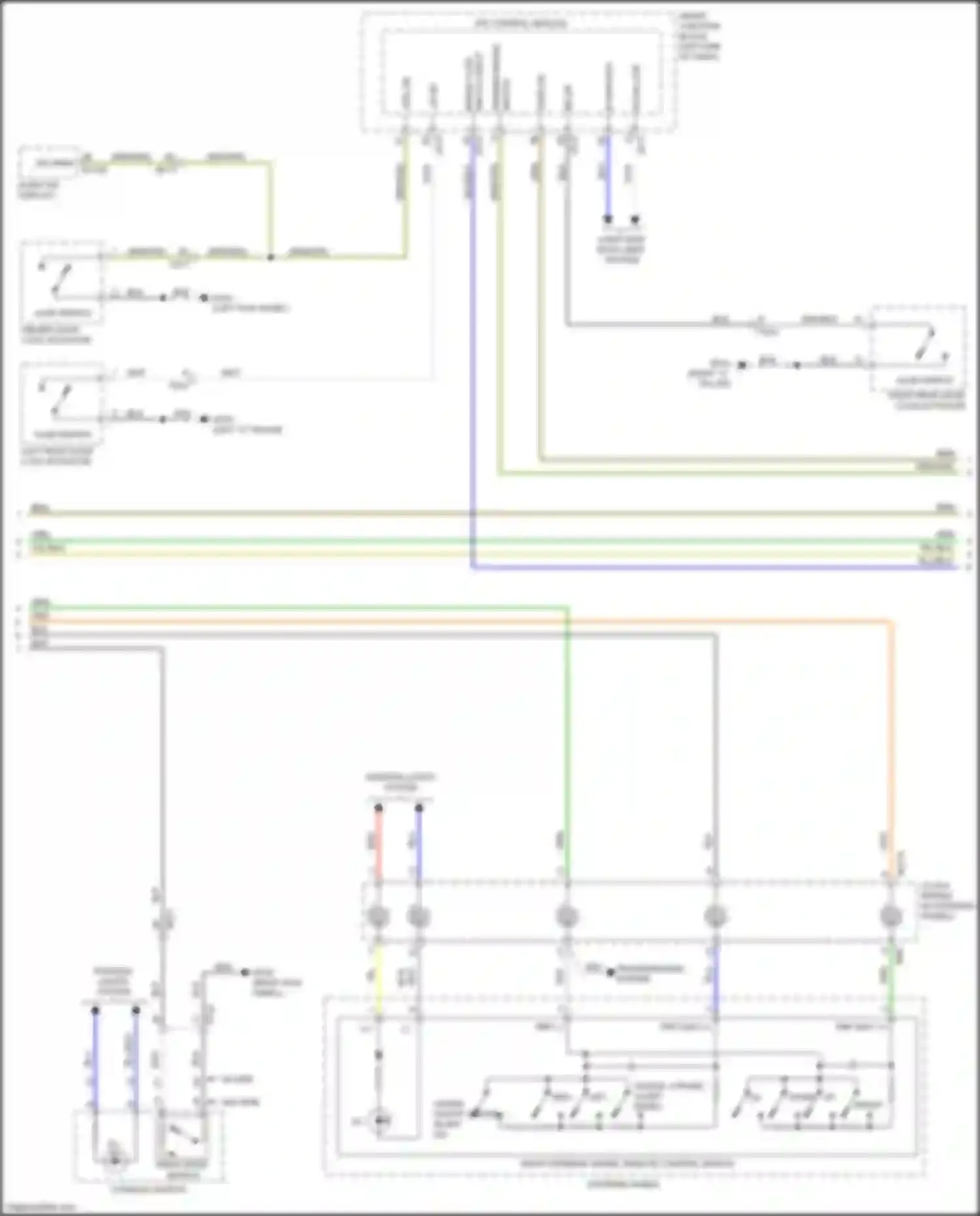 Wiring diagram computer data lines system for Kia Sportage IV (2015-2018) (66 of 79)