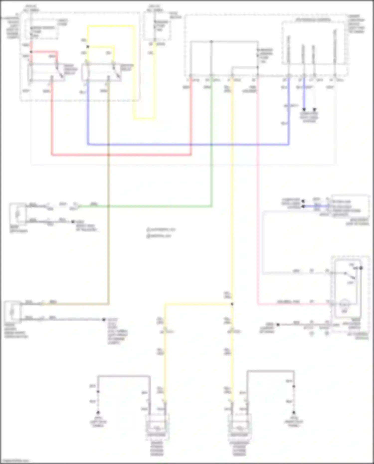 Wiring diagram computer data lines system for Kia Sportage IV (2015-2018) (7 of 79)