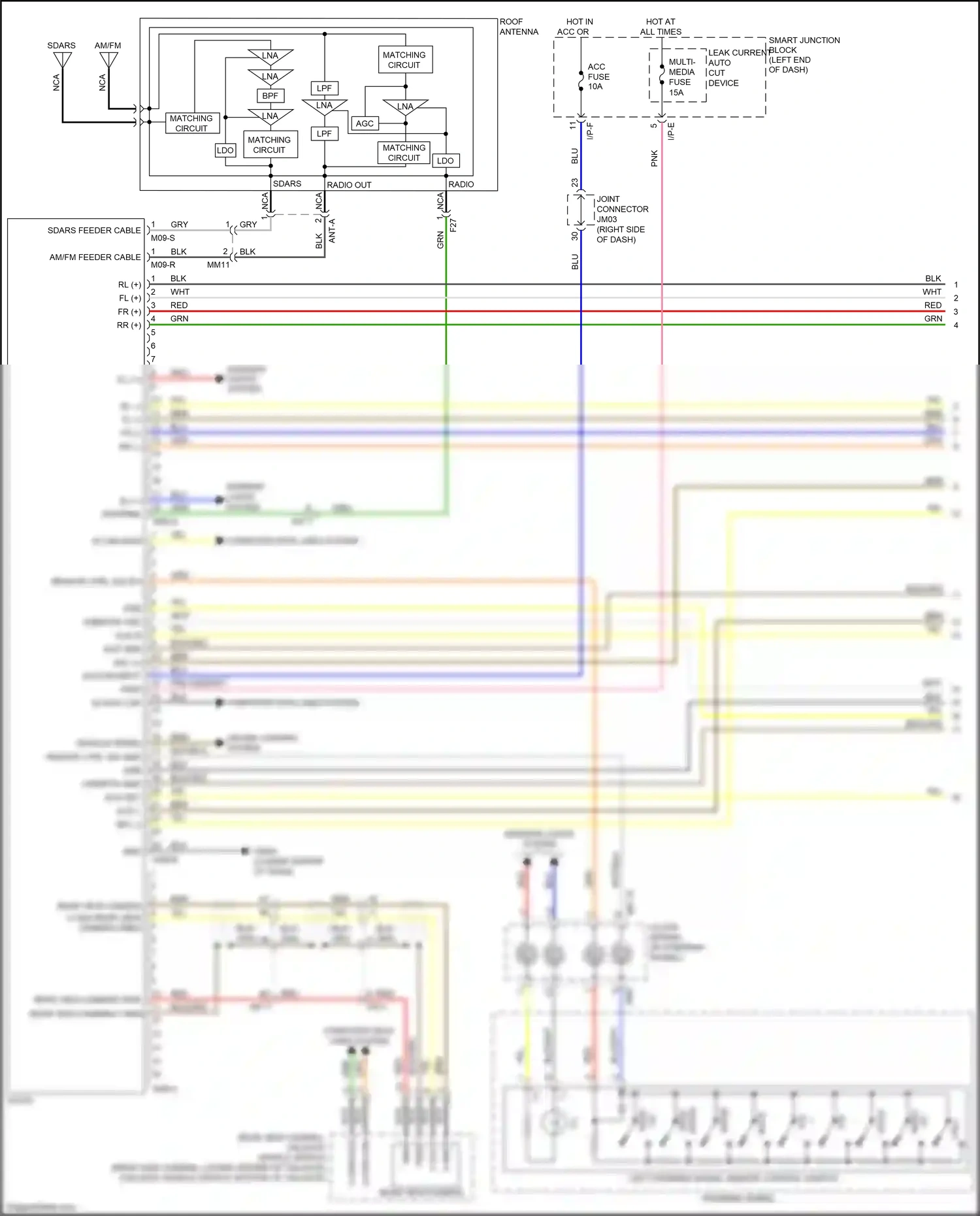 Wiring diagram i/p-e for Kia Sportage IV (2015-2018) (28 of 39)