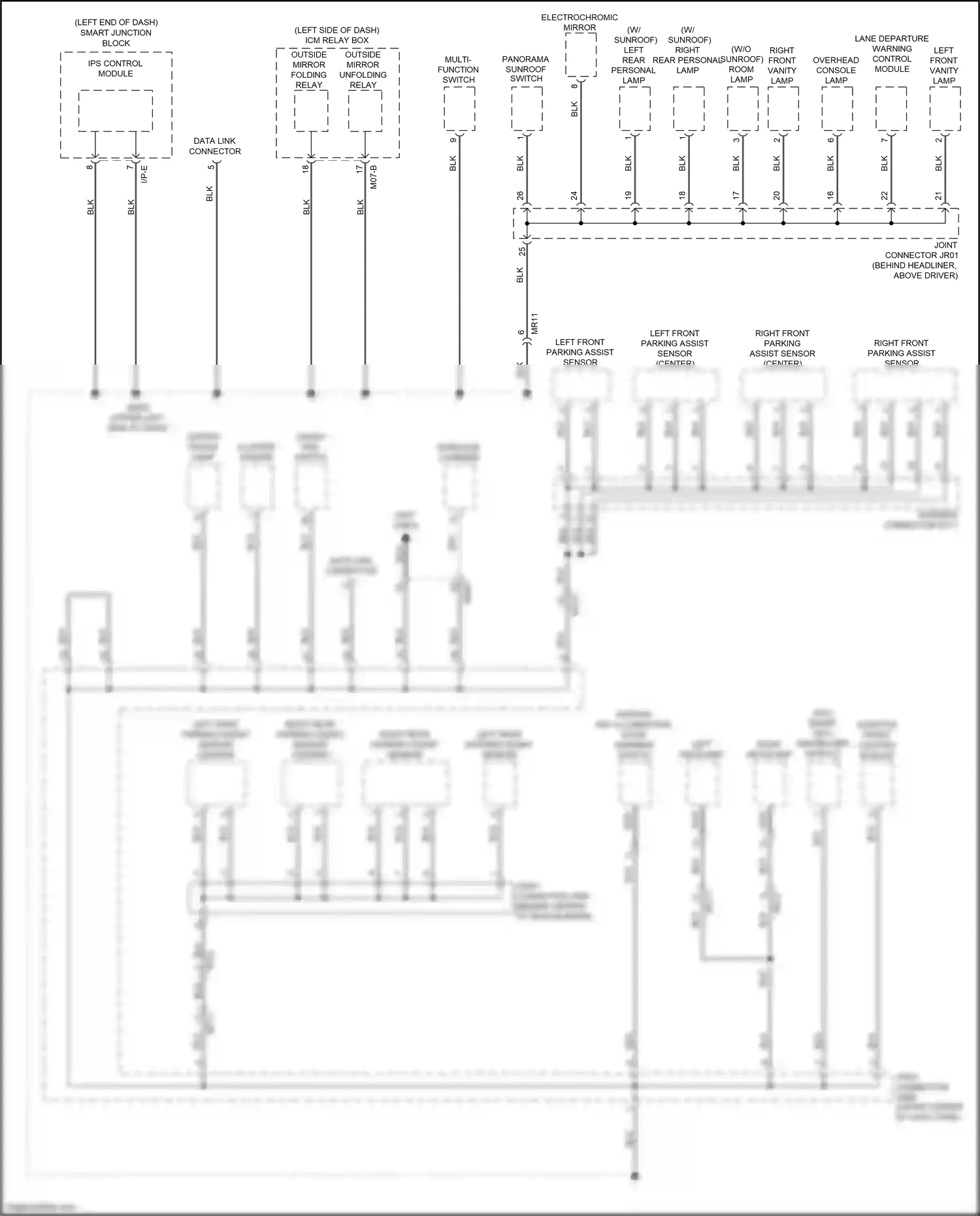 Wiring diagram ips control module for Kia Sportage IV (2015-2018) (8 of 32)