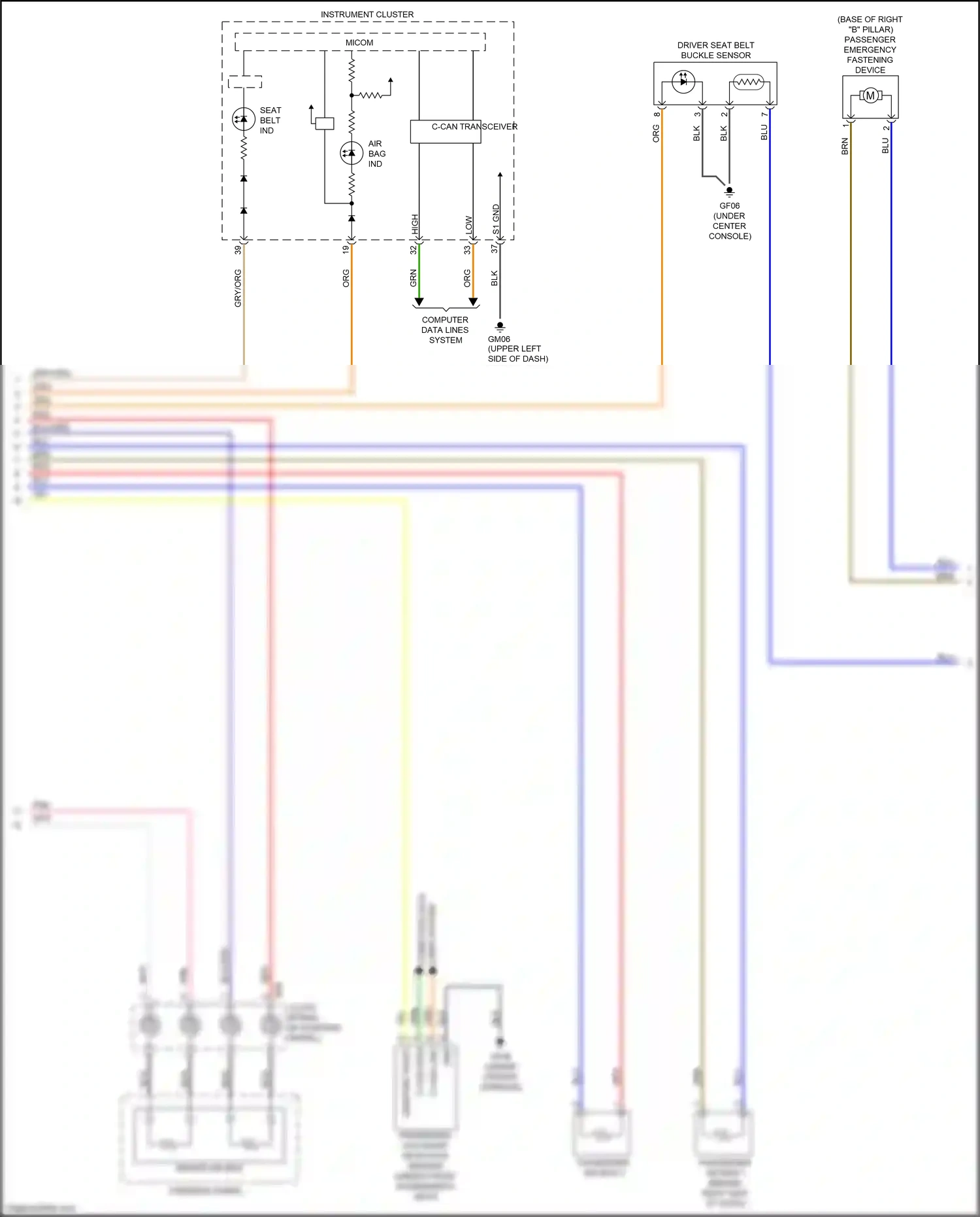 Wiring diagram on/start input for Kia Sportage IV (2015-2018) (26 of 29)