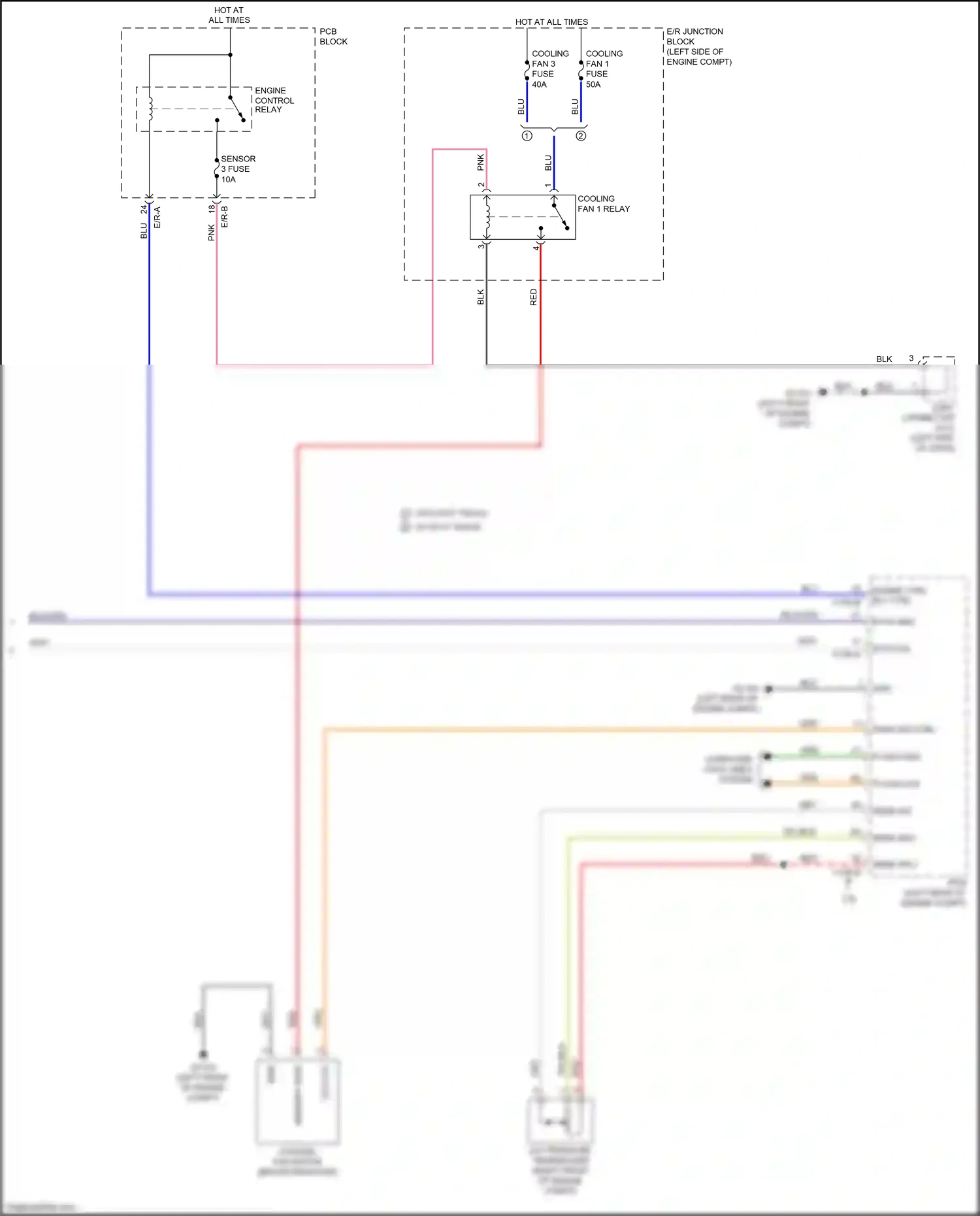 Wiring diagram pcb block for Kia Sportage IV (2015-2018) (10 of 34)