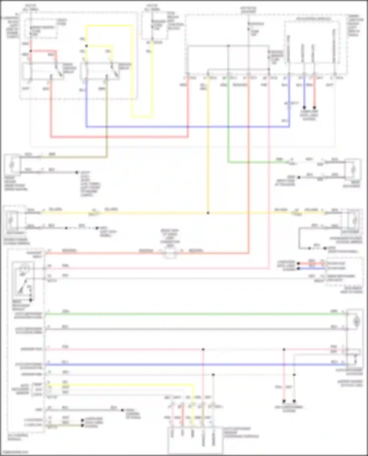 Sportage Kia V (2021-2024): Defoggers circuit, w/ auto defogger