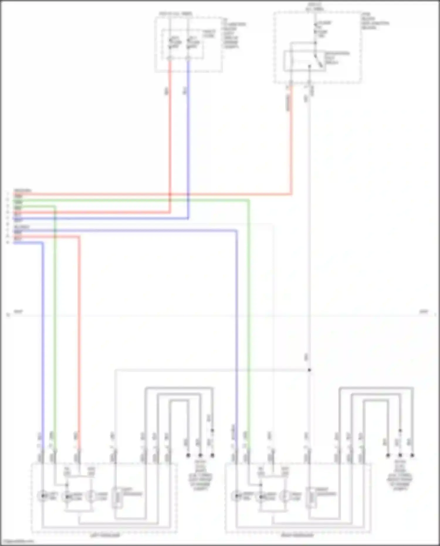 Sportage Kia V (2021-2024): Headlights circuit (2 of 3)