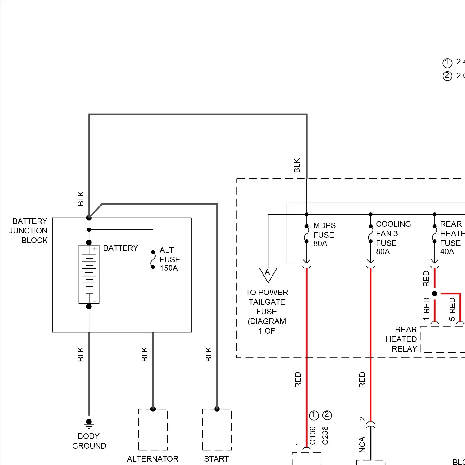 Power distribution circuit (1 of 9)