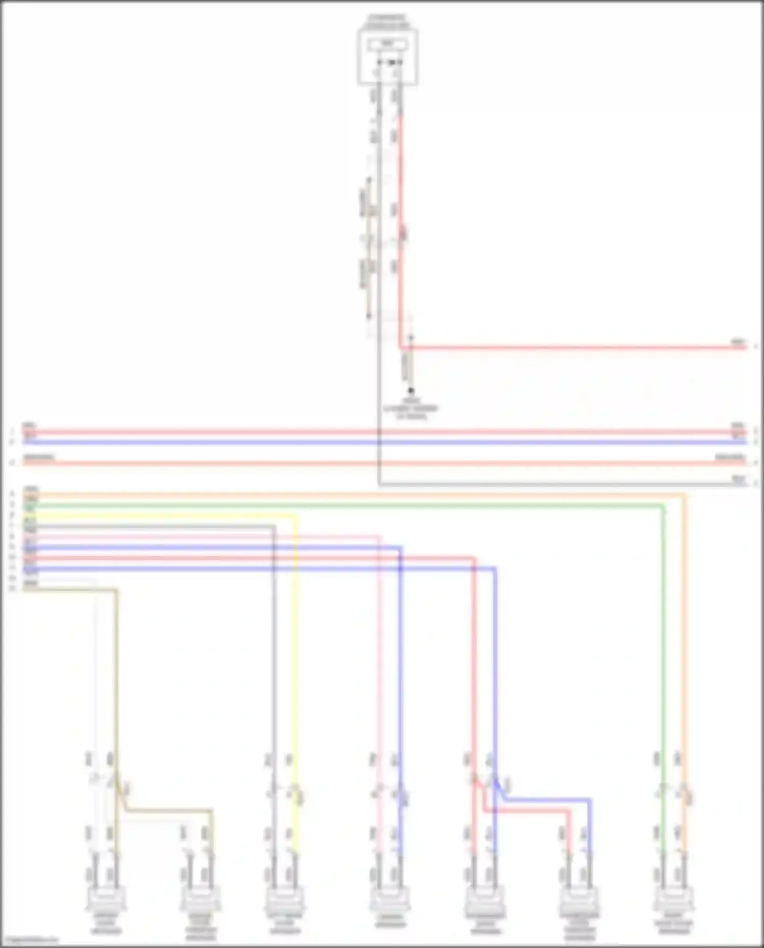 Sportage Kia V (2021-2024): Radio circuit, w/ amplifier (3 of 4)