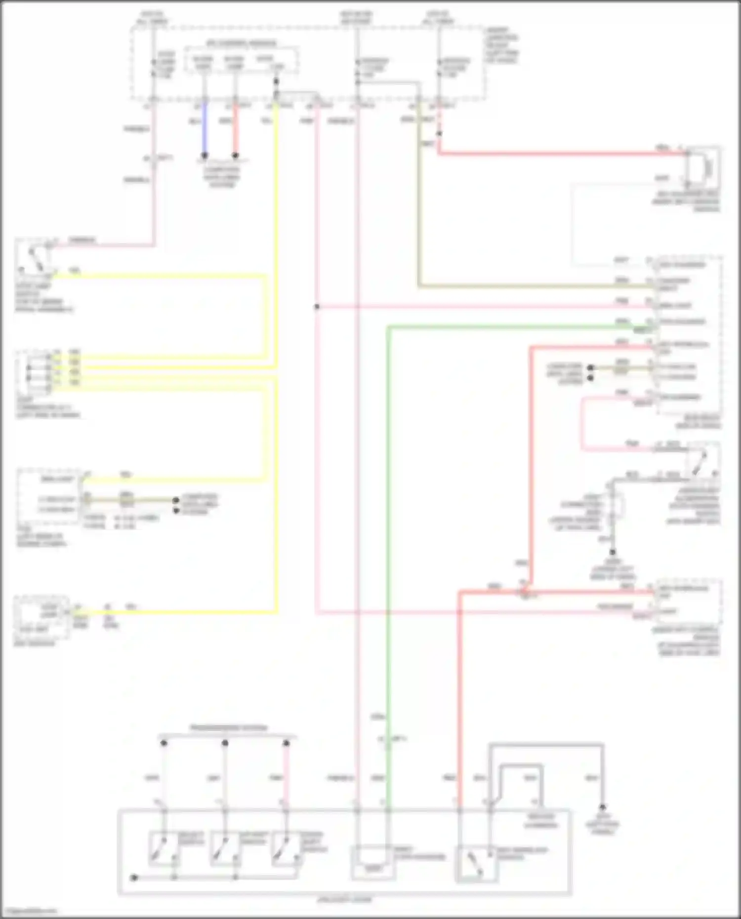 Sportage Kia V (2021-2024): Shift interlock circuit