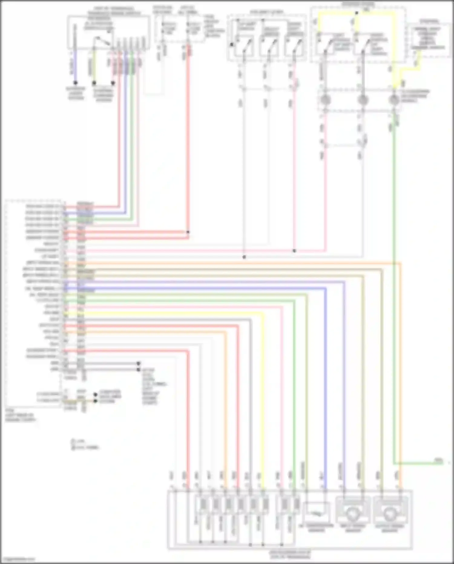 Wiring diagram computer data lines system for Kia Sportage V (2021-2024) (62 of 72)