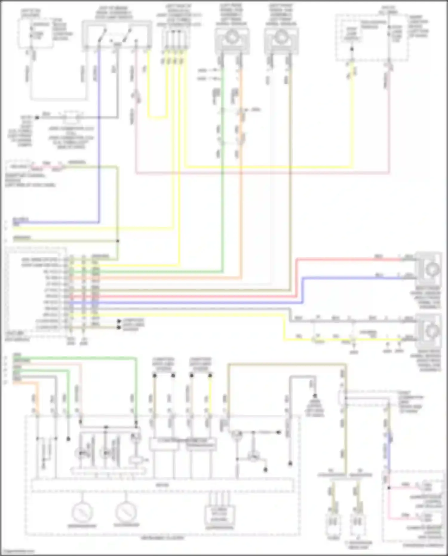 Wiring diagram computer data lines system for Kia Sportage V (2021-2024) (15 of 72)