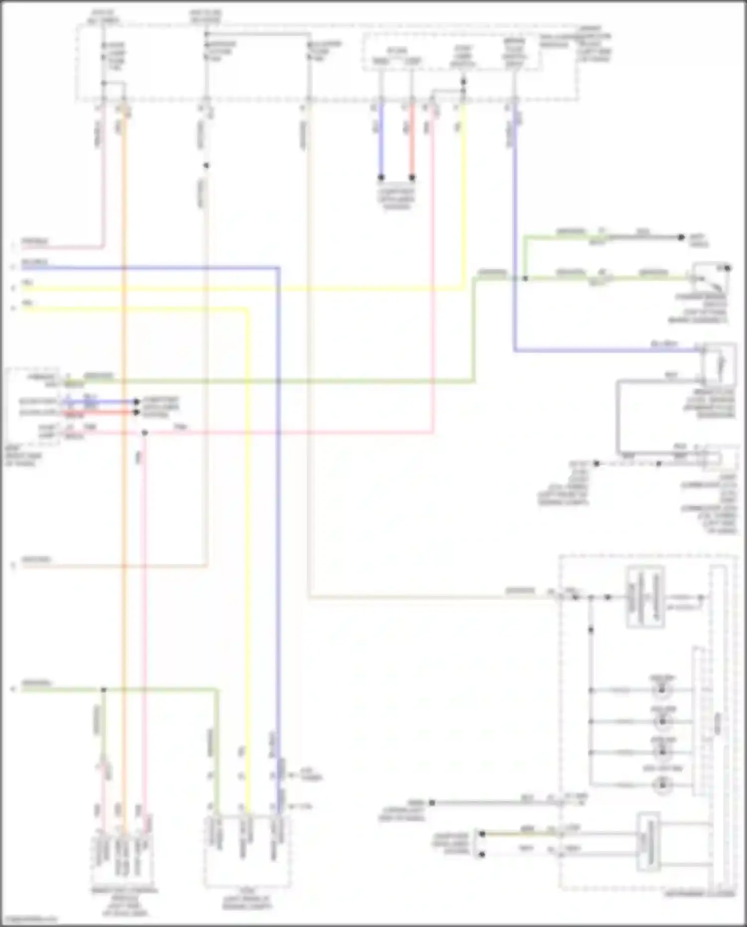 Wiring diagram computer data lines system for Kia Sportage V (2021-2024) (22 of 72)