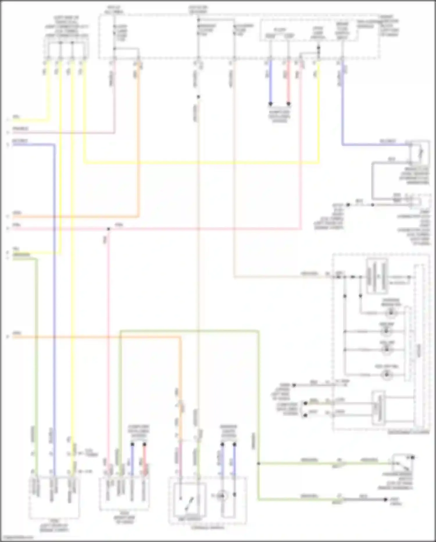 Wiring diagram computer data lines system for Kia Sportage V (2021-2024) (24 of 72)