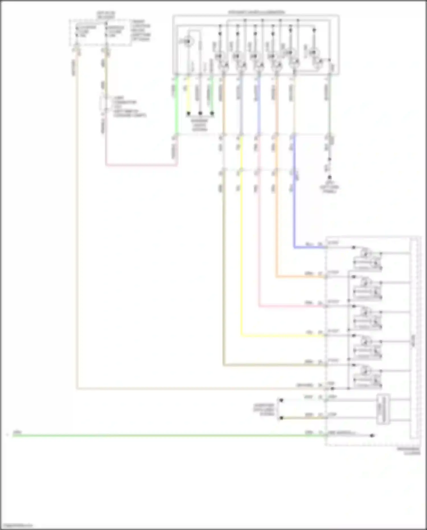 Wiring diagram computer data lines system for Kia Sportage V (2021-2024) (63 of 72)