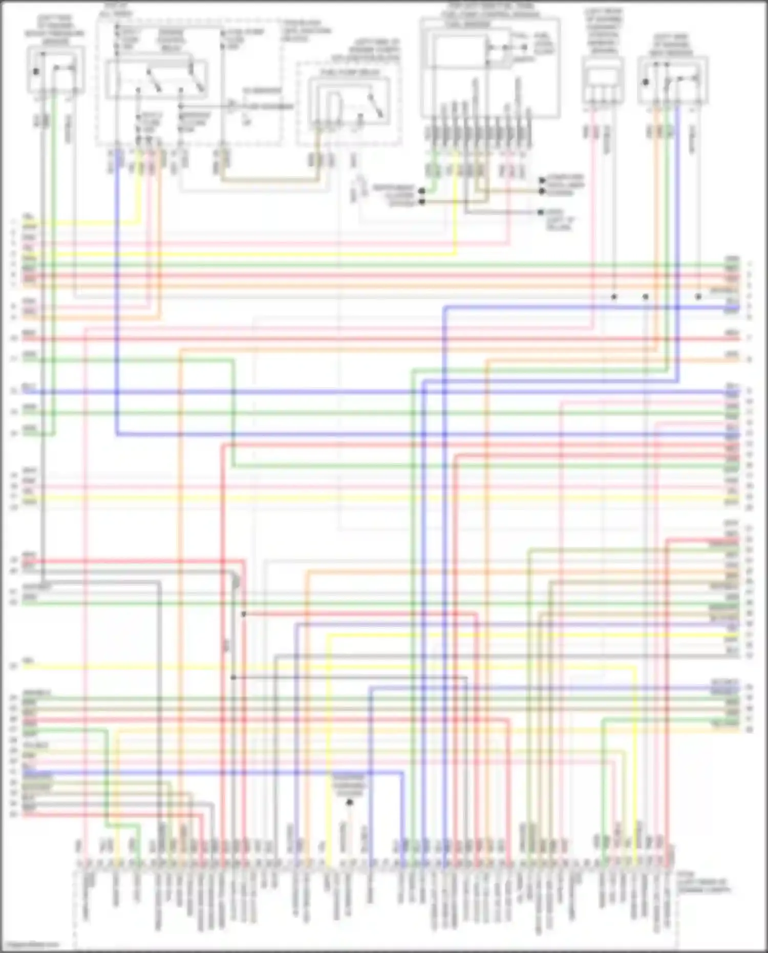 Wiring diagram computer data lines system for Kia Sportage V (2021-2024) (71 of 72)