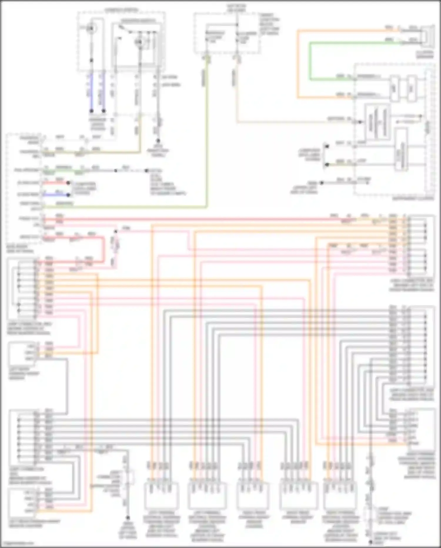 Wiring diagram computer data lines system for Kia Sportage V (2021-2024) (67 of 72)