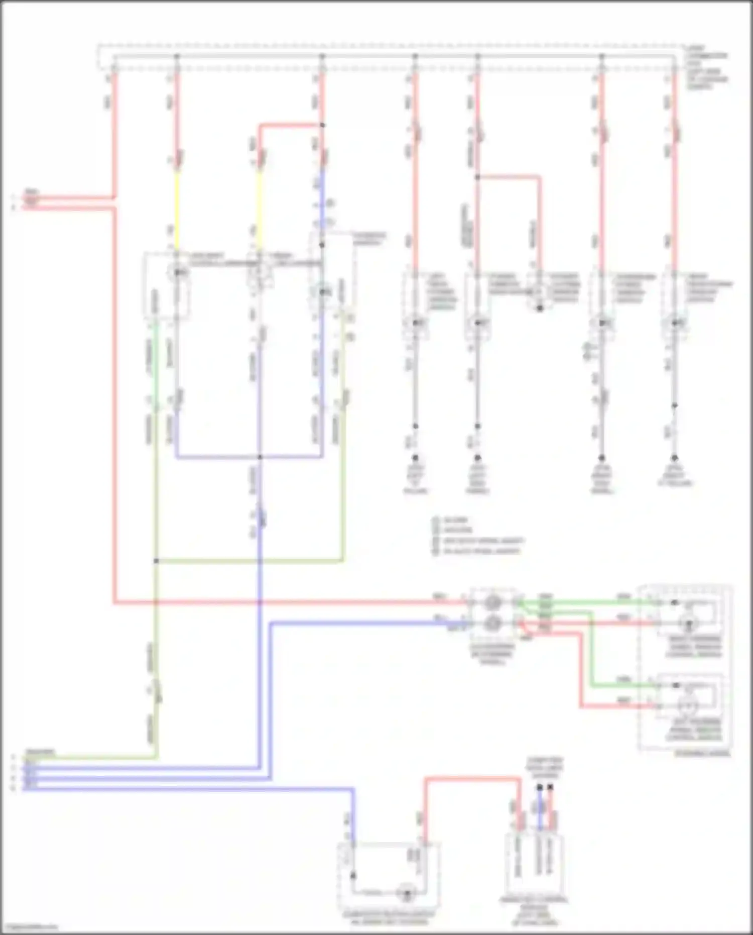 Wiring diagram computer data lines system for Kia Sportage V (2021-2024) (18 of 72)