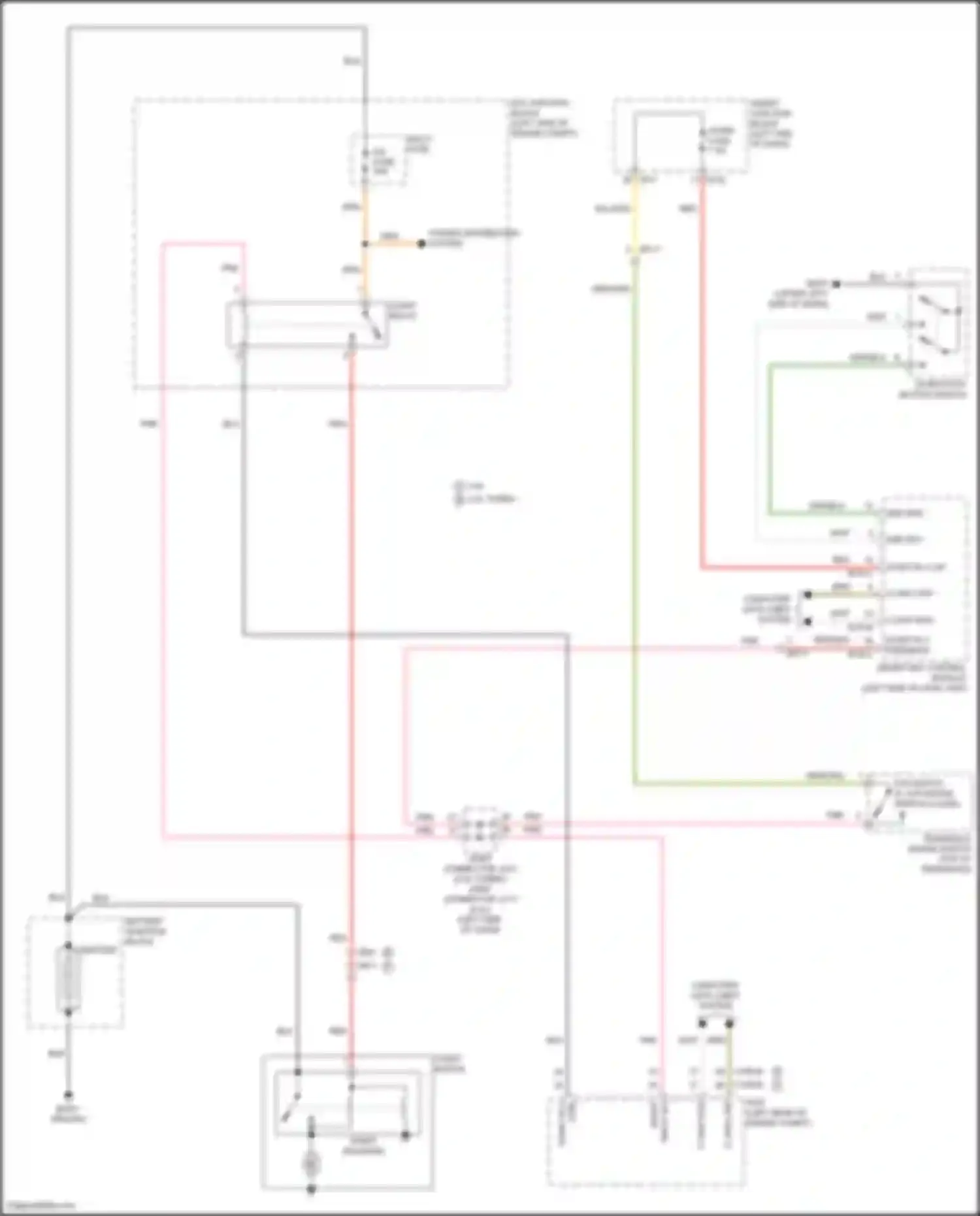 Wiring diagram computer data lines system for Kia Sportage V (2021-2024) (30 of 72)