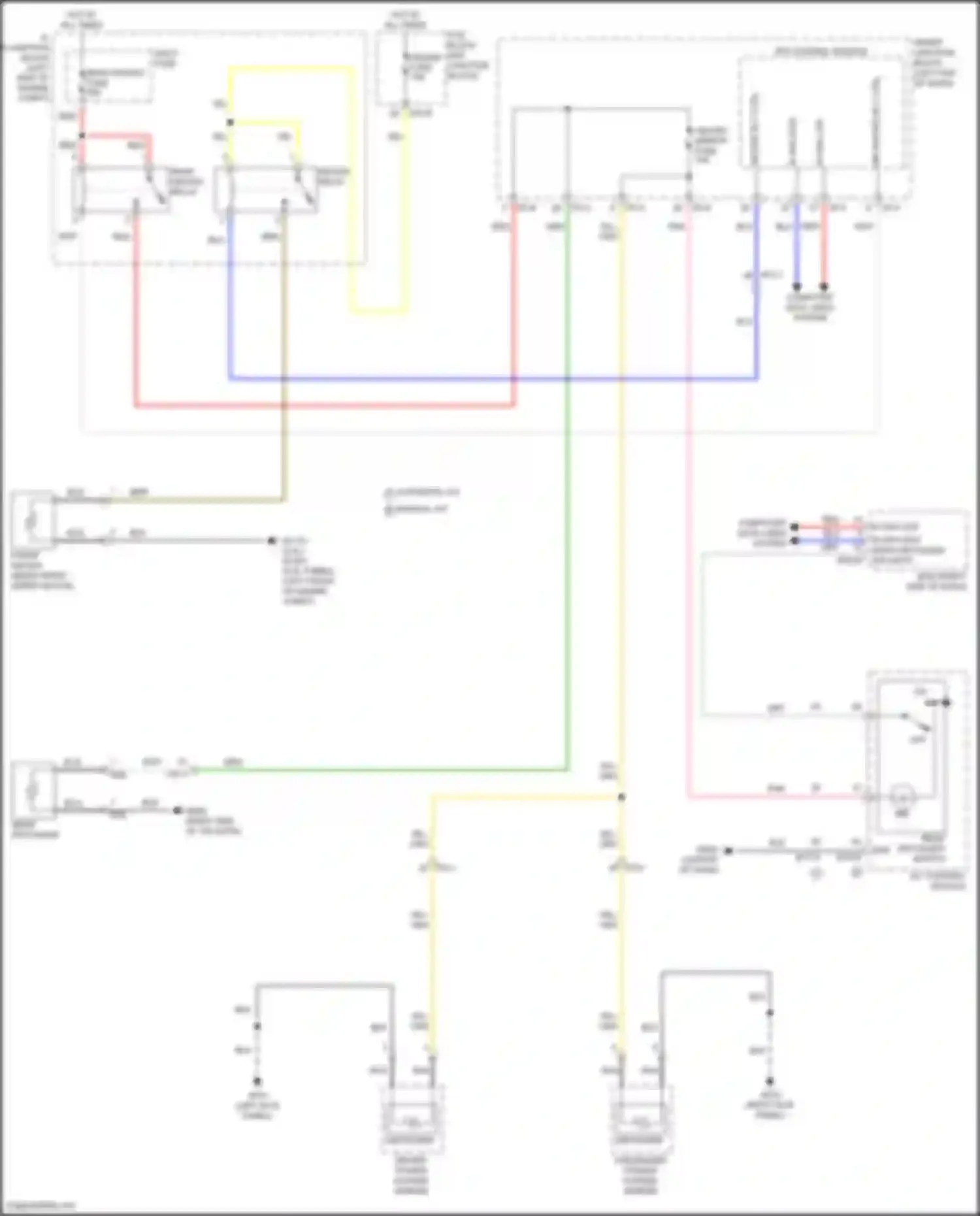 Wiring diagram computer data lines system for Kia Sportage V (2021-2024) (26 of 72)