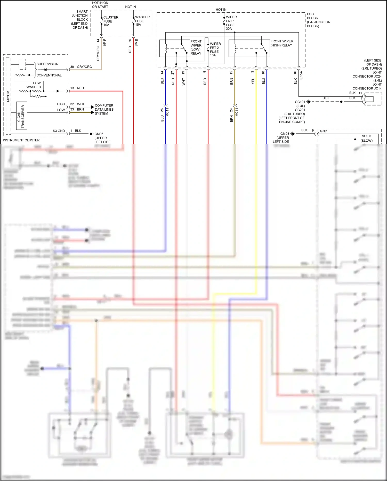 Wiring diagram i/p-e for Kia Sportage V (2021-2024) (14 of 37)