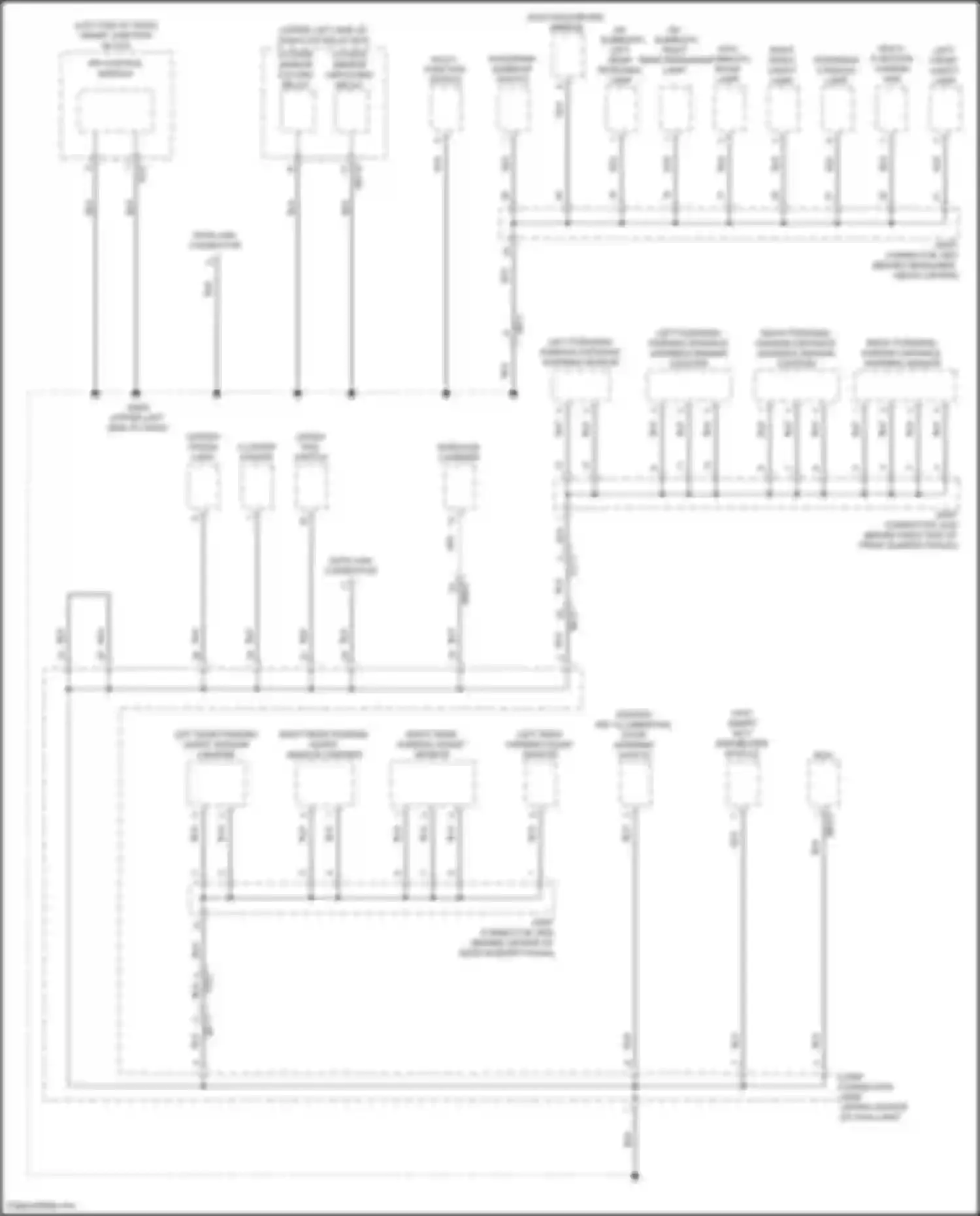 Wiring diagram multi- function switch for Kia Sportage V (2021-2024) (4 of 8)