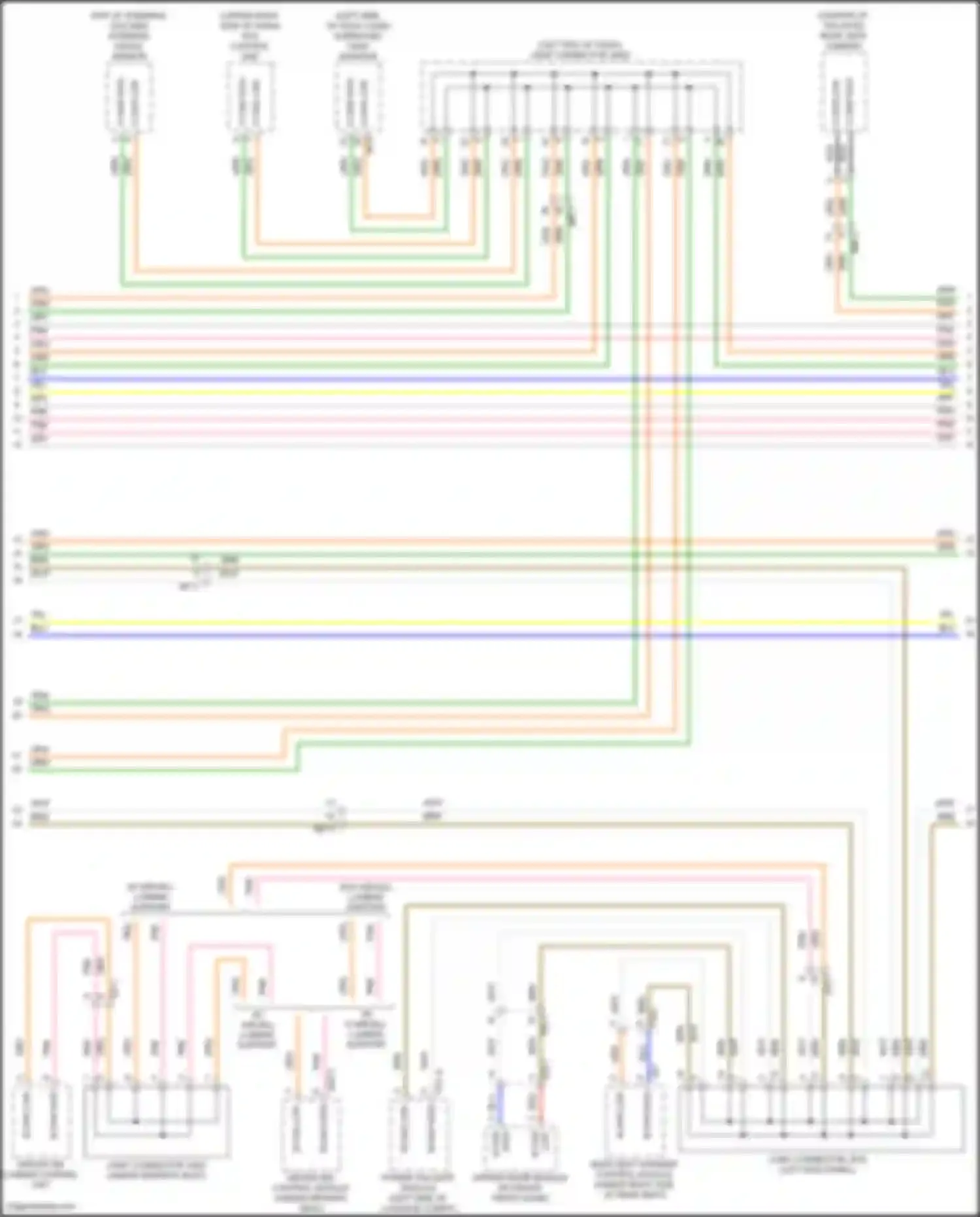 Stinger Kia I facelift (2020-2024): Computer data lines circuit (3 of 5)